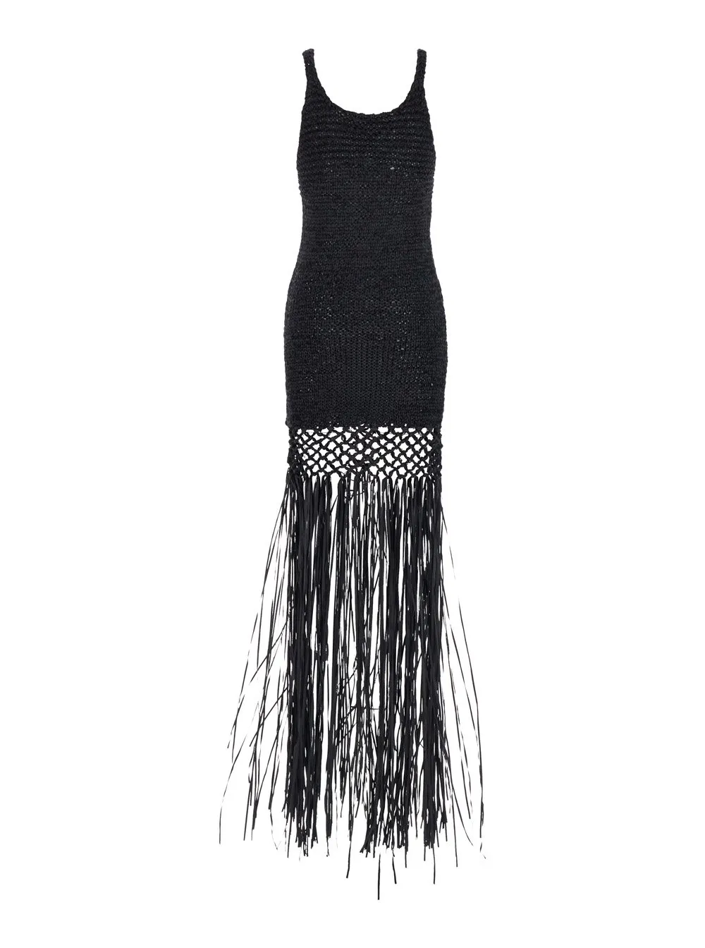 Philosophy Di Lorenzo Serafini Bang Detailed Webbing Dress