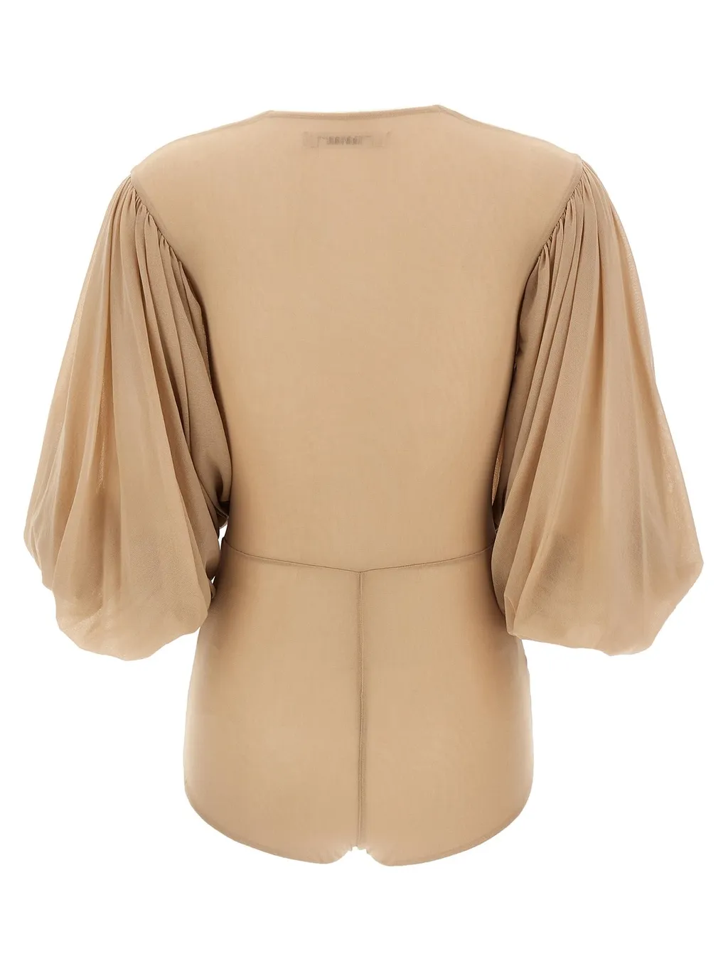 Philosophy Di Lorenzo Serafini Scoop Neck Draped Bodysuit