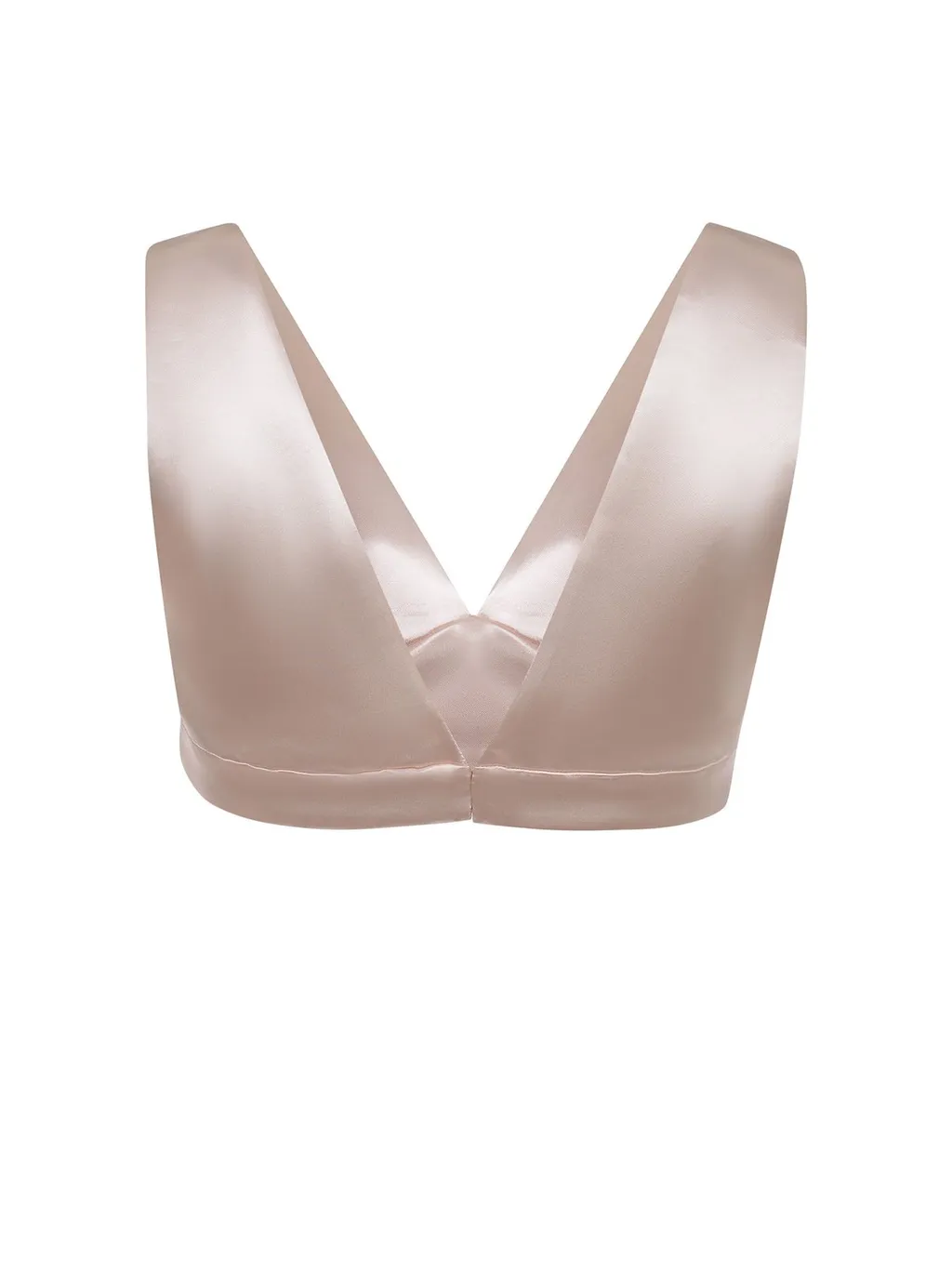 Philosophy Di Lorenzo Serafini Satin Micro Top