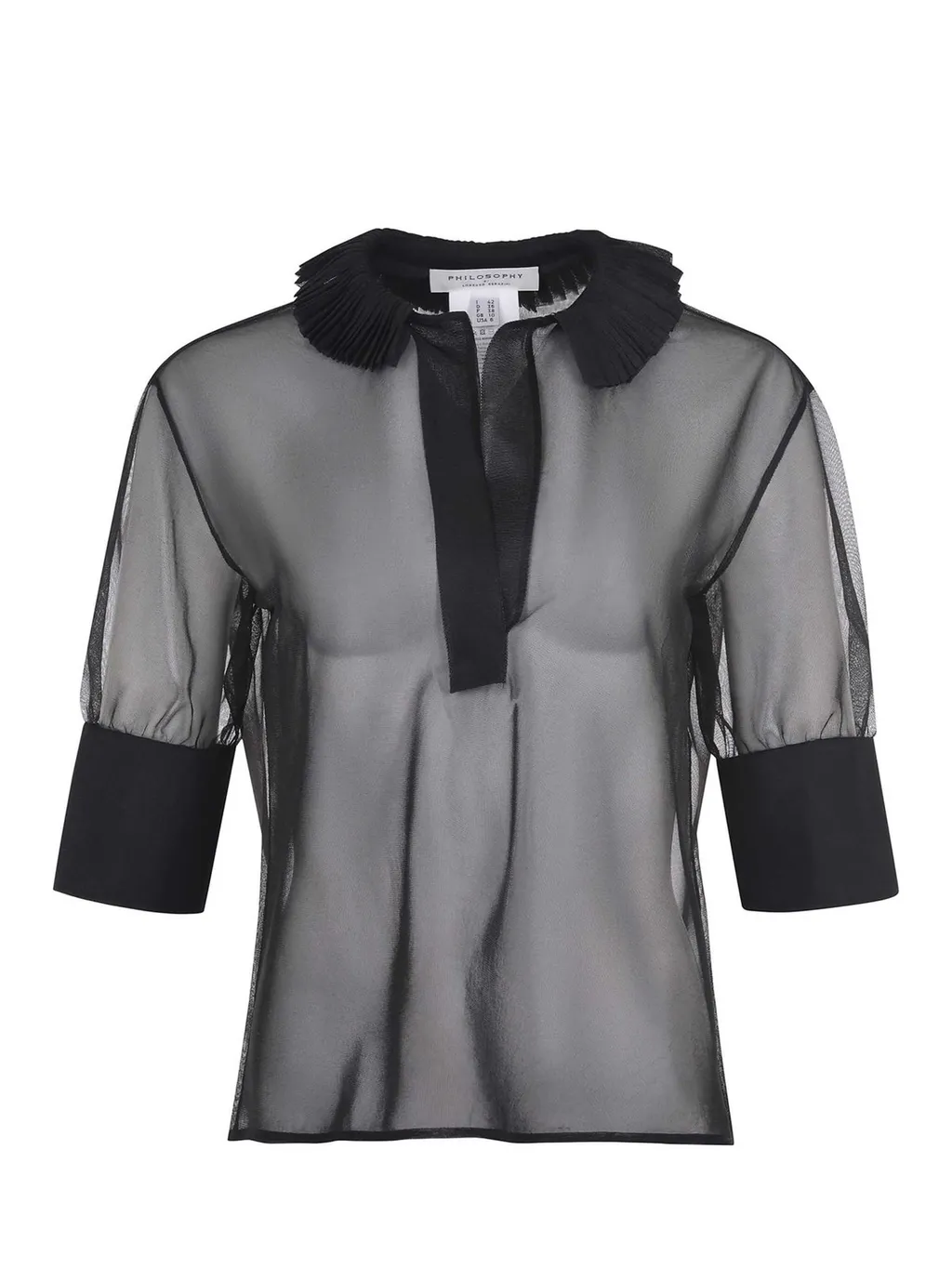Philosophy Di Lorenzo Serafini Ruffles Detailed Top