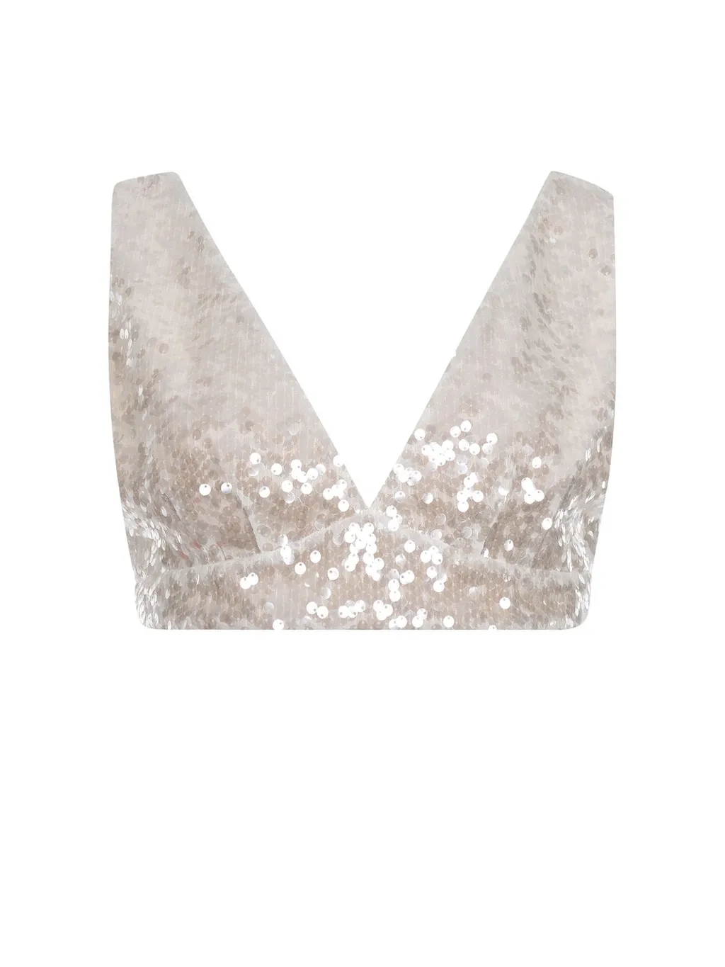 Philosophy Di Lorenzo Serafini Embellished Micro Top