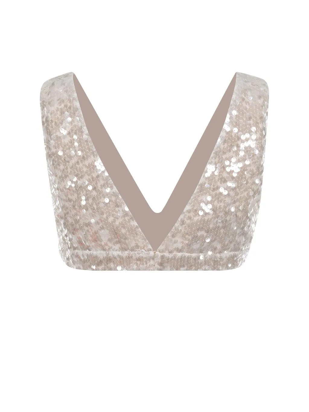 Philosophy Di Lorenzo Serafini Embellished Micro Top