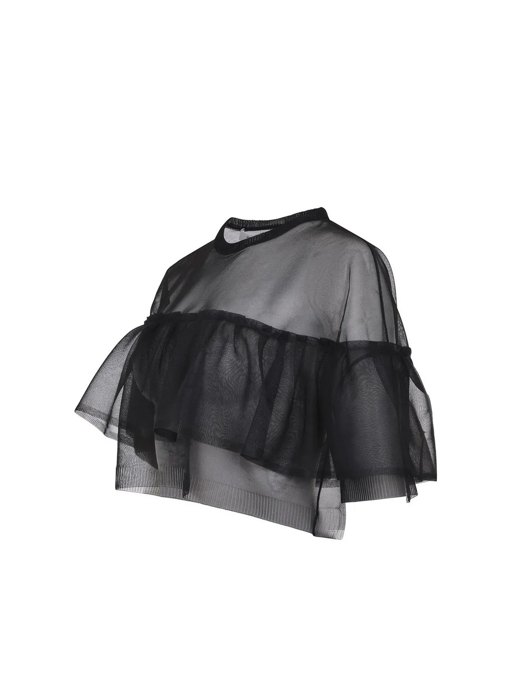 Philosophy Di Lorenzo Serafini CrÊPe Crop Top