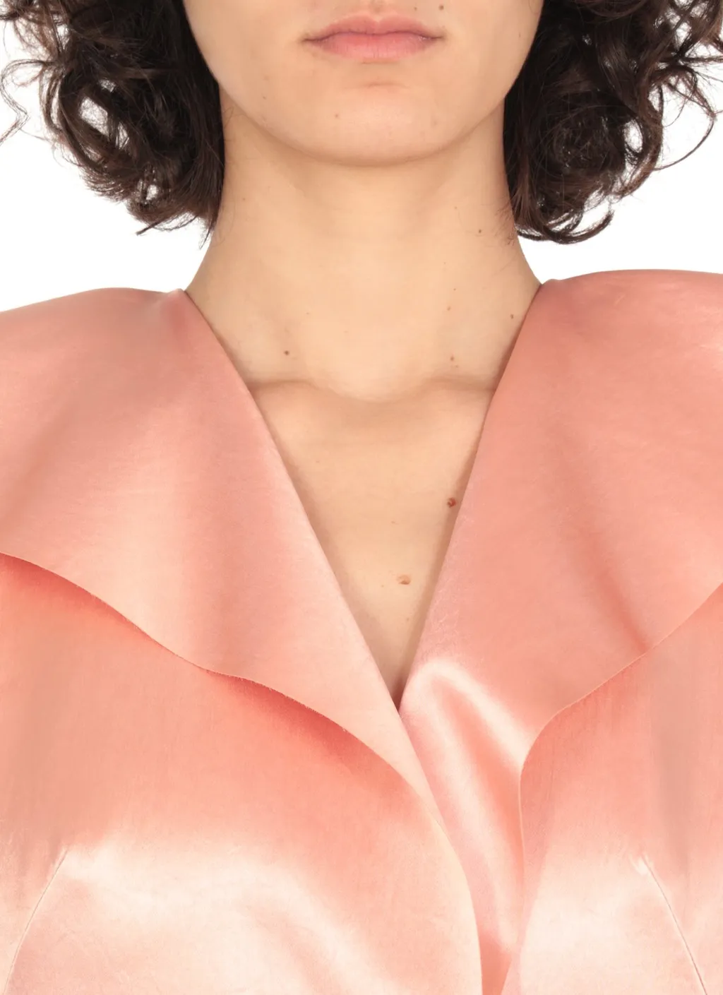 Philosophy Di Lorenzo Serafini Sleeveless Midi Satin Dress
