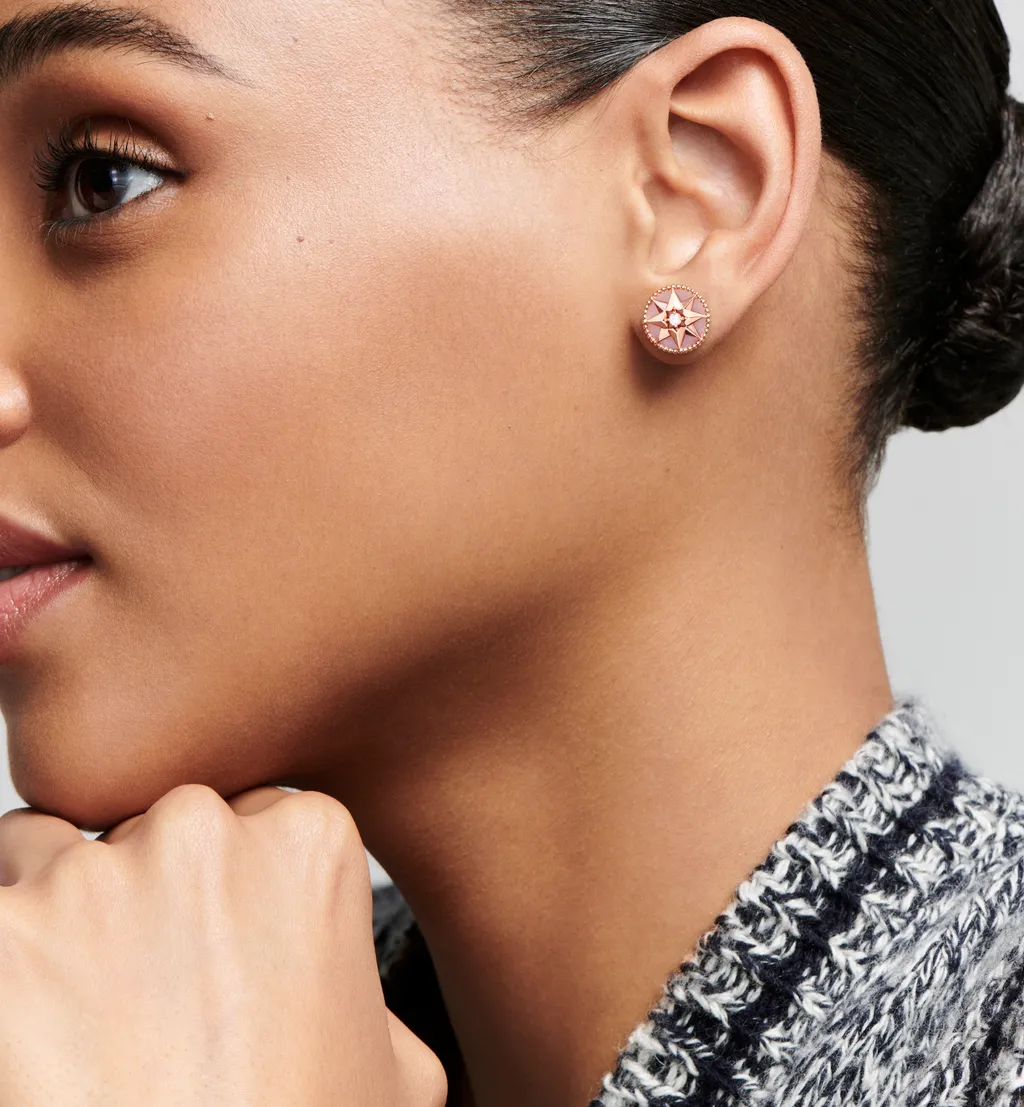 Rose Des Vents Single Earring