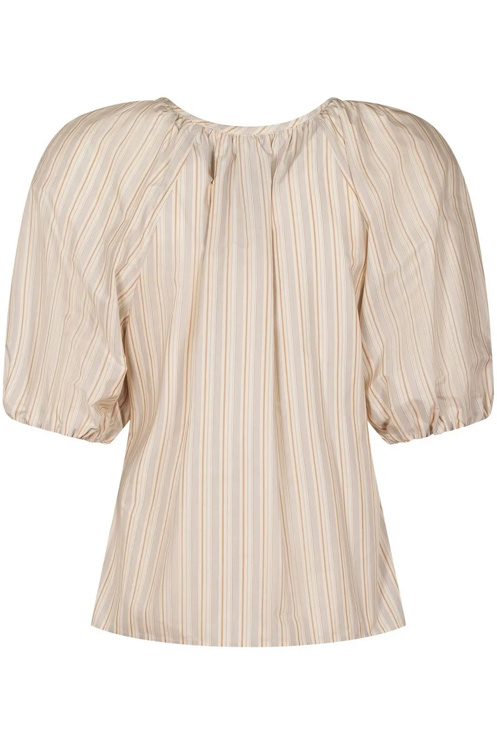 Philosophy Di Lorenzo Serafini Baloon Sleeves Striped Shirt