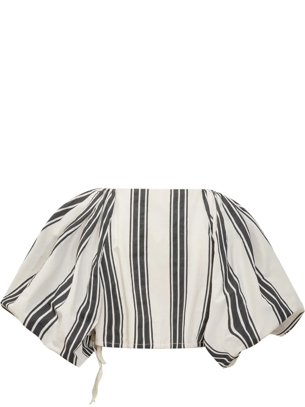 Philosophy Di Lorenzo Serafini Striped Cropped Top