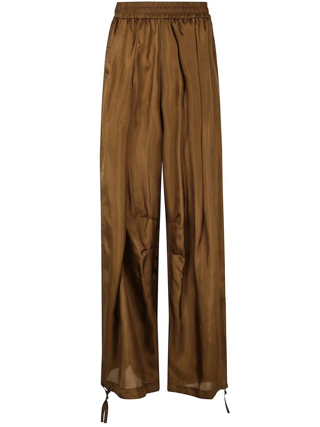 Philosophy Di Lorenzo Serafini Satin Tapered Trousers