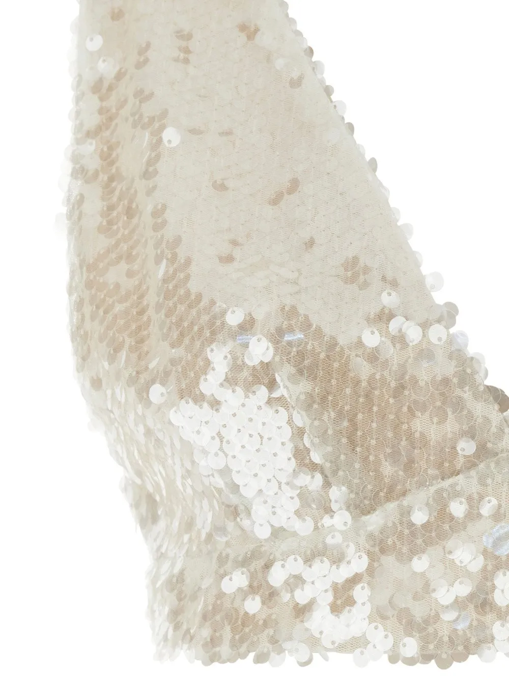 Philosophy Di Lorenzo Serafini Sequined Cropped Top