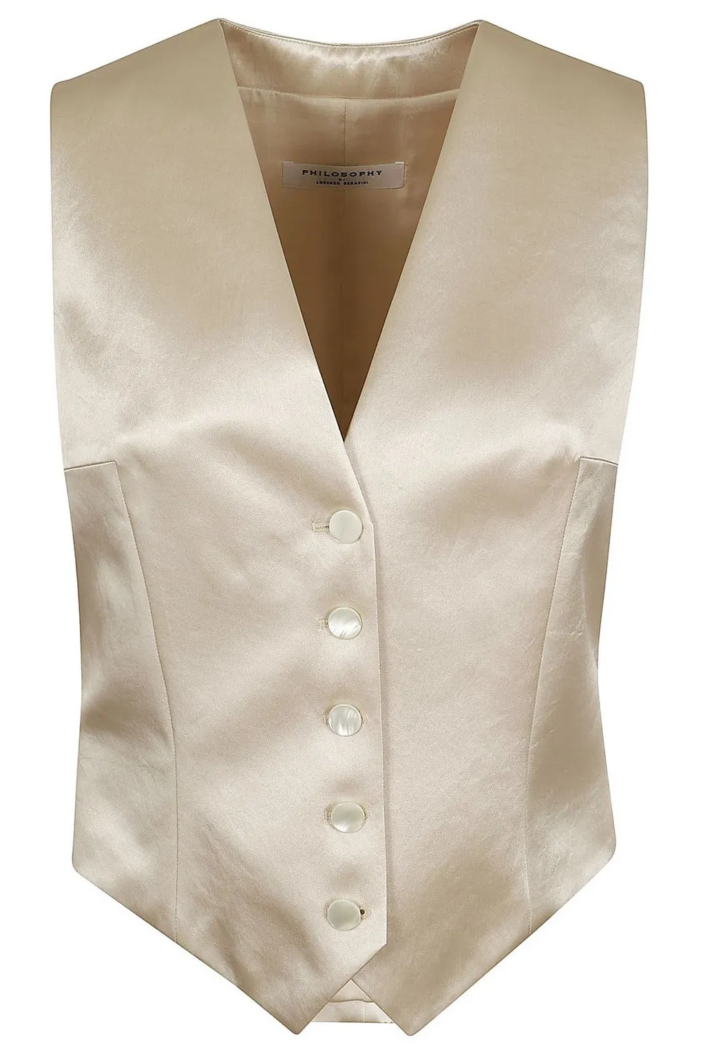 Philosophy Di Lorenzo Serafini Satin Gilet