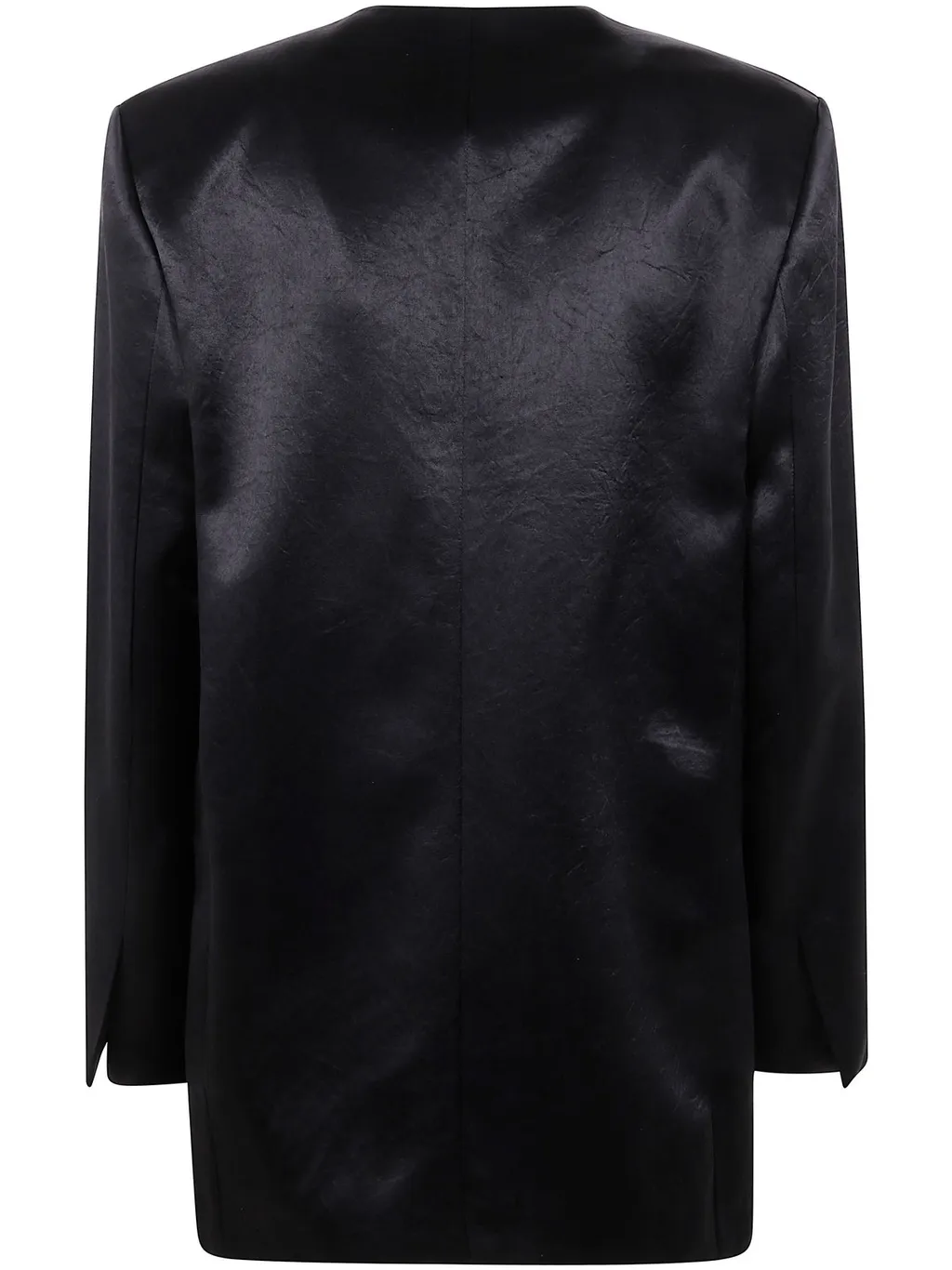 Philosophy Di Lorenzo Serafini Double Breasted Satin Blazer