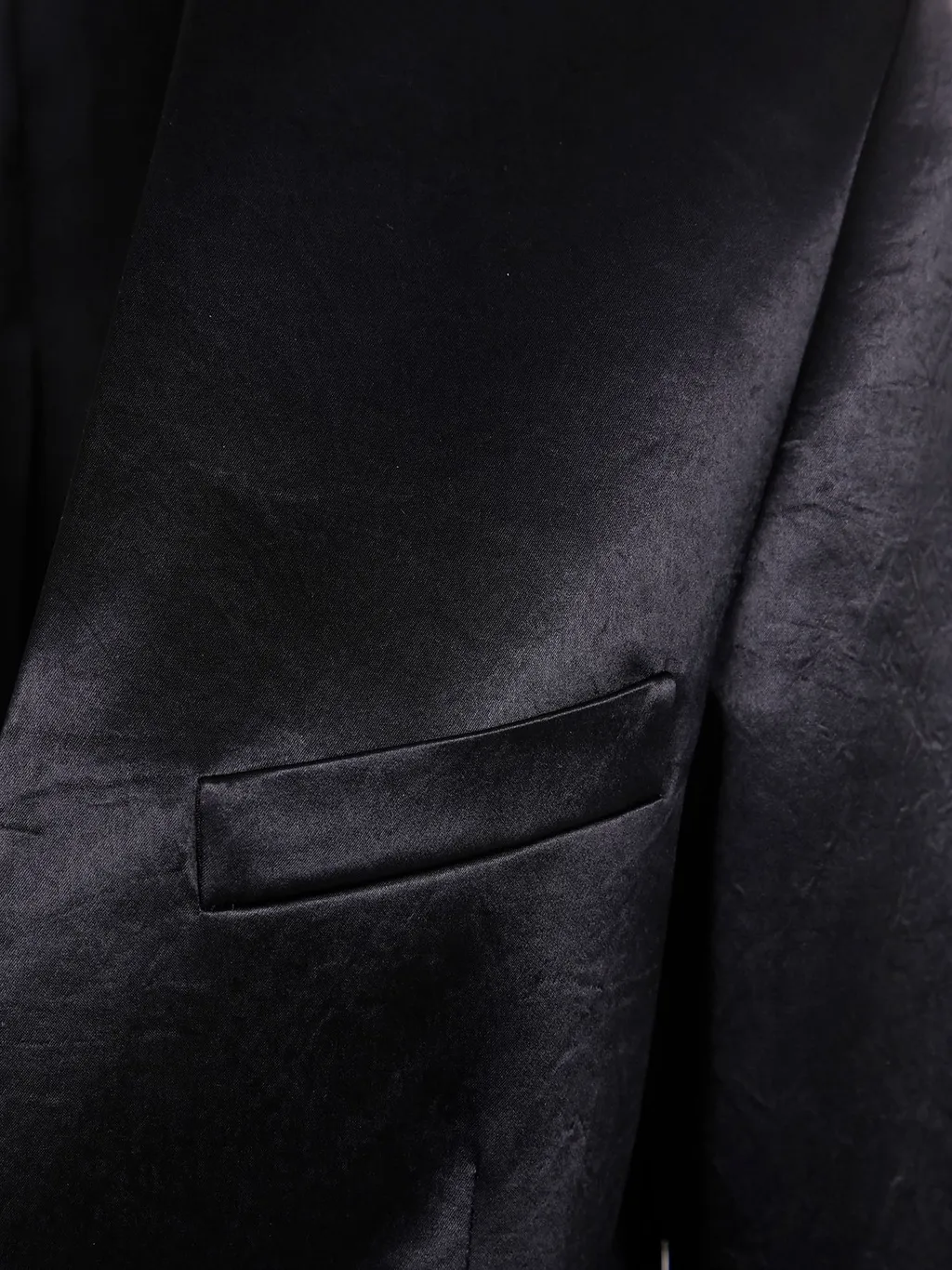 Philosophy Di Lorenzo Serafini Double Breasted Satin Blazer