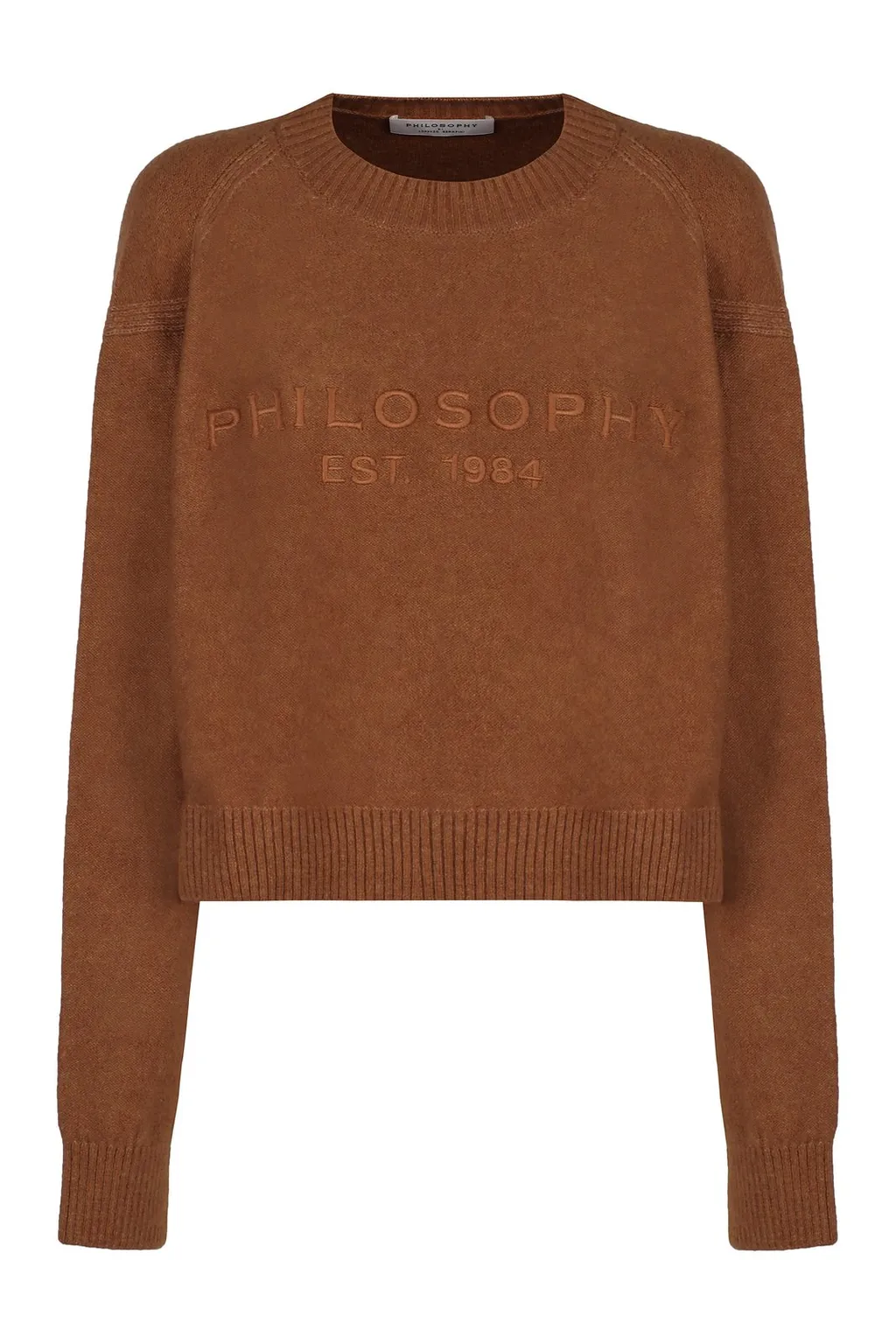 Philosophy Di Lorenzo Serafini Logo-Embroidered Crewneck Jumper