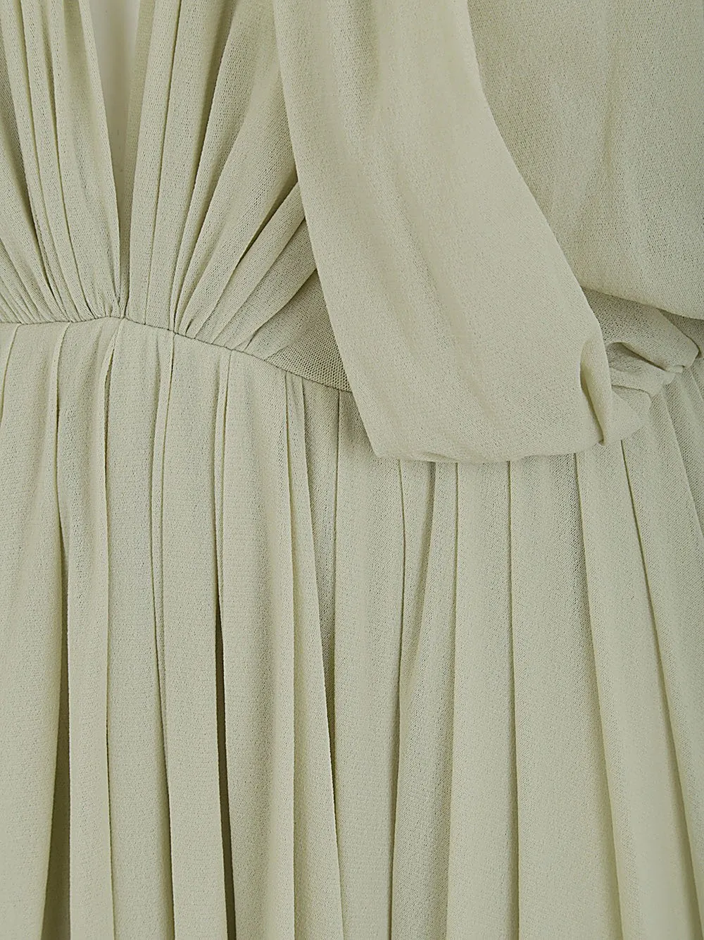 Philosophy Di Lorenzo Serafini Draped Pleated Midi Dress