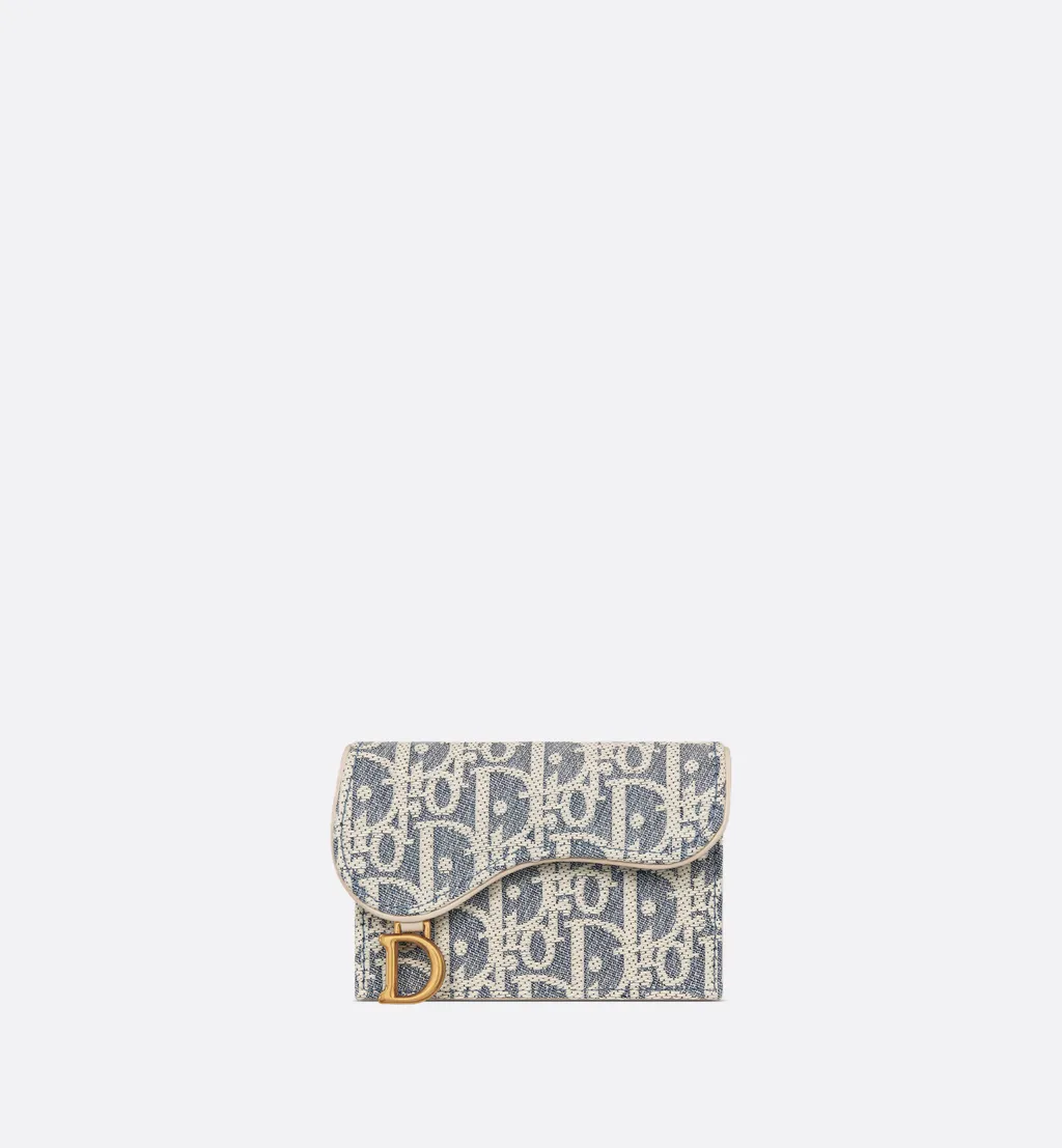 Saddle Bloom Card Holder