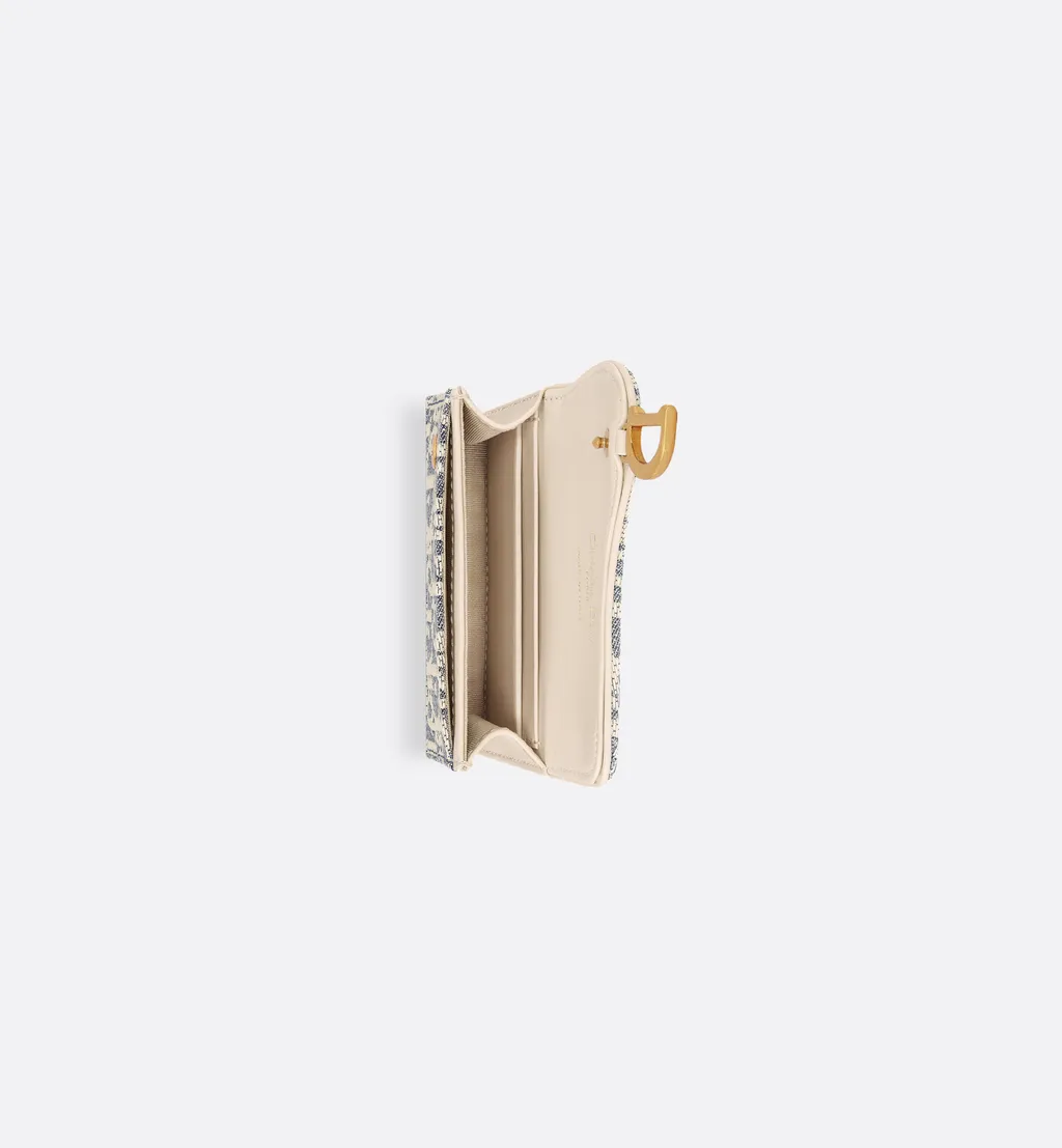 Saddle Bloom Card Holder