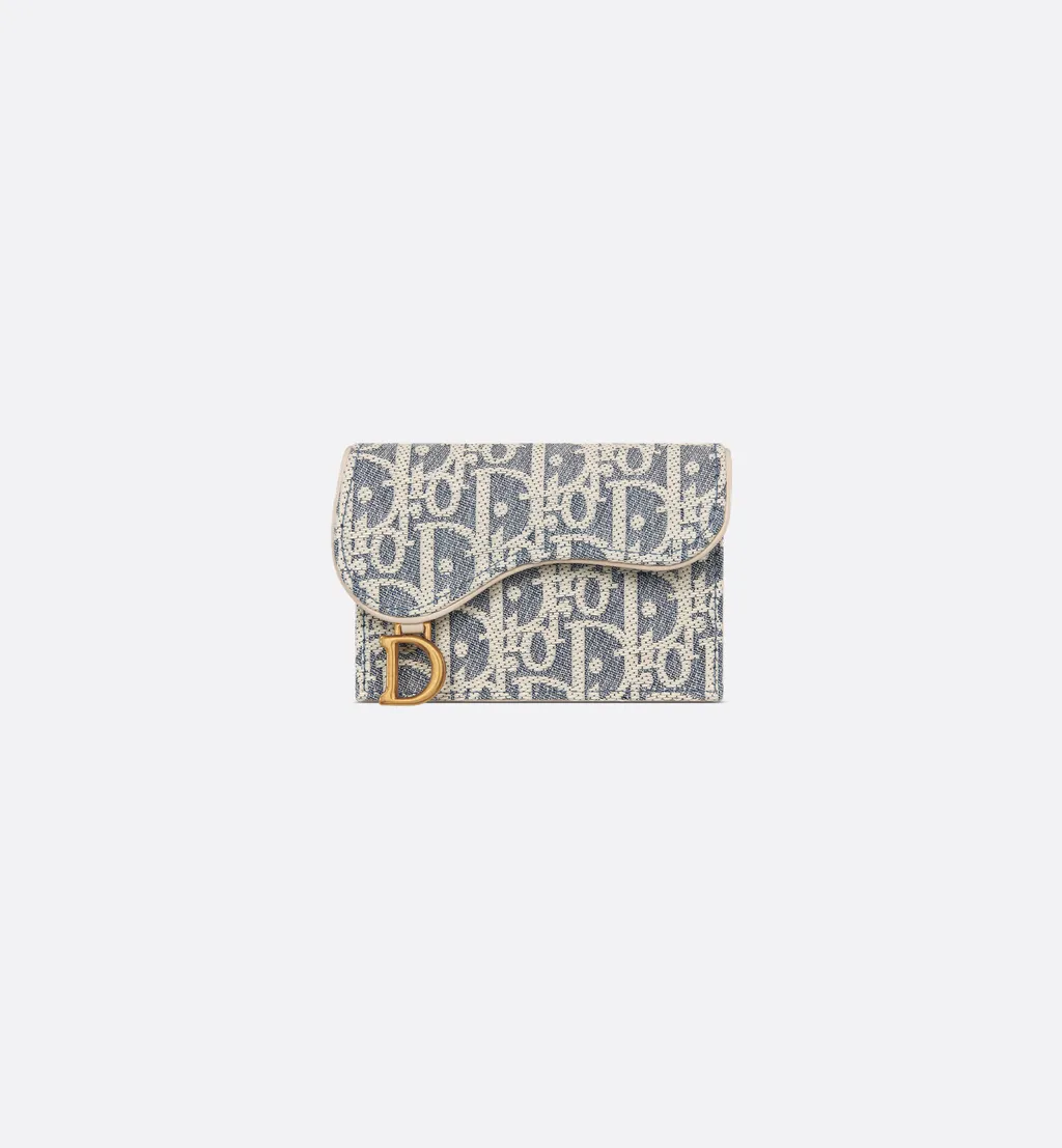Saddle Bloom Card Holder