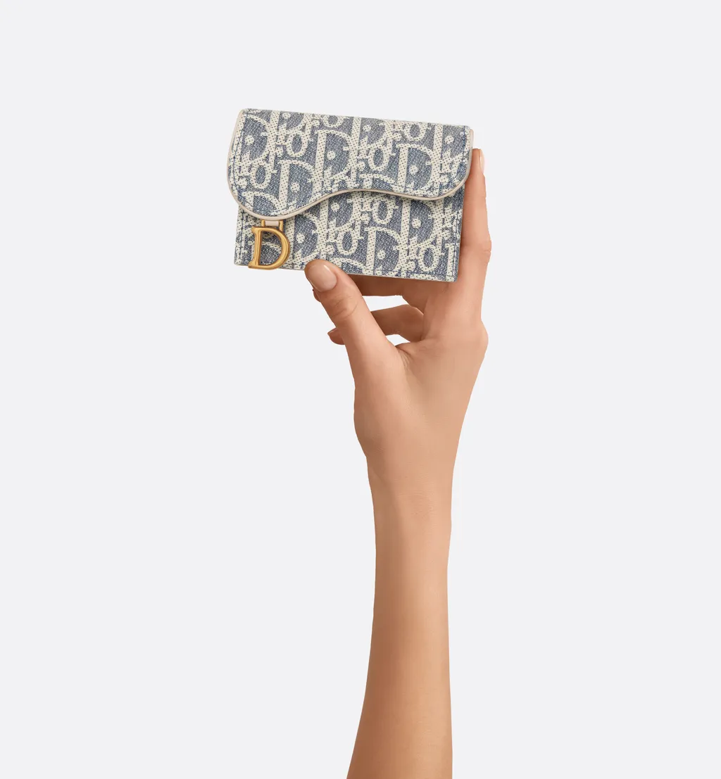 Saddle Bloom Card Holder