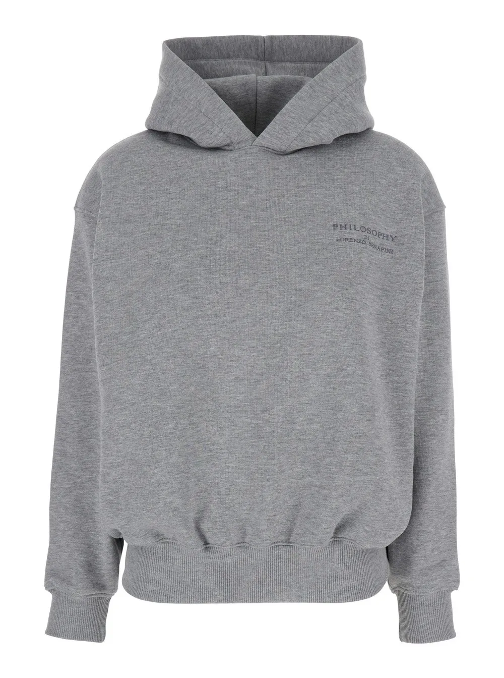 Philosophy Di Lorenzo Serafini Logo-Embroidered Hoodie