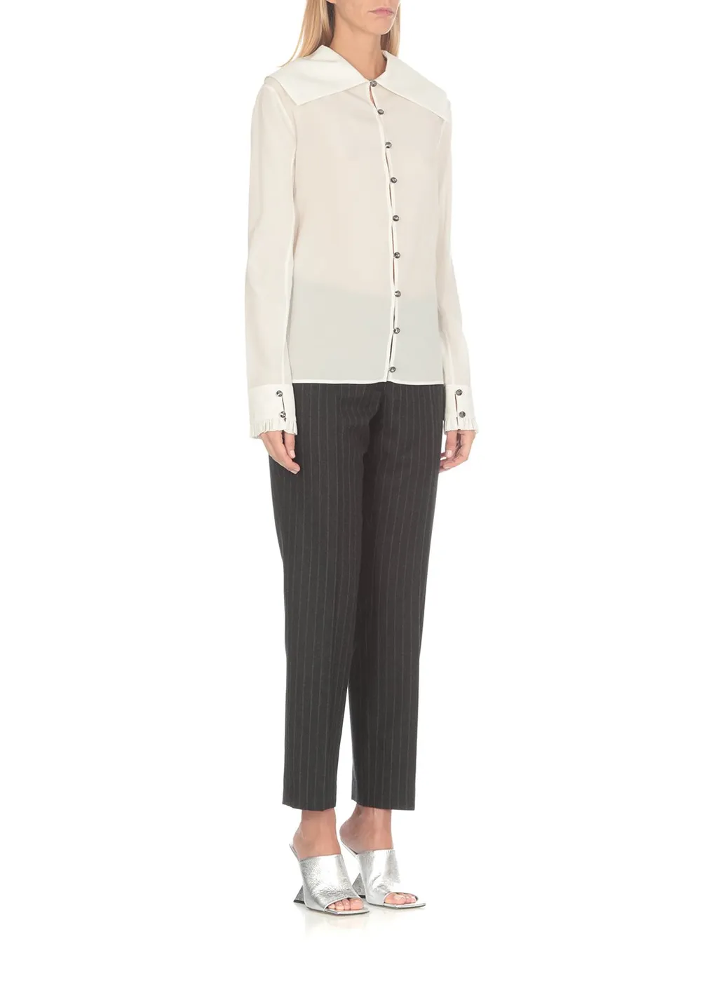 Philosophy Di Lorenzo Serafini Long-Sleeved Buttoned Top