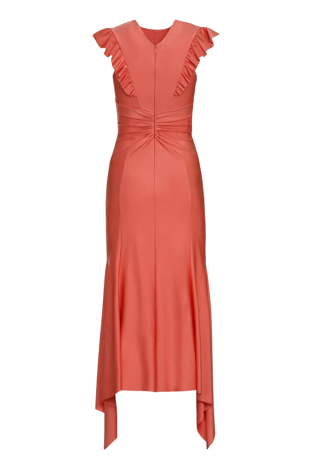Philosophy Di Lorenzo Serafini Ruched Detailed Midi Dress