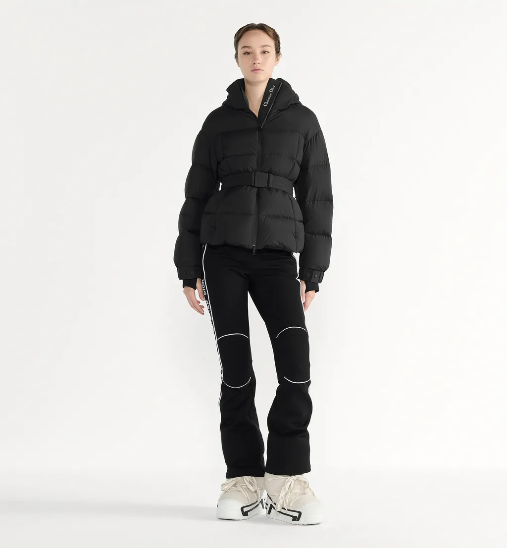 Dioralps Belted Puffer Jacket With Hood