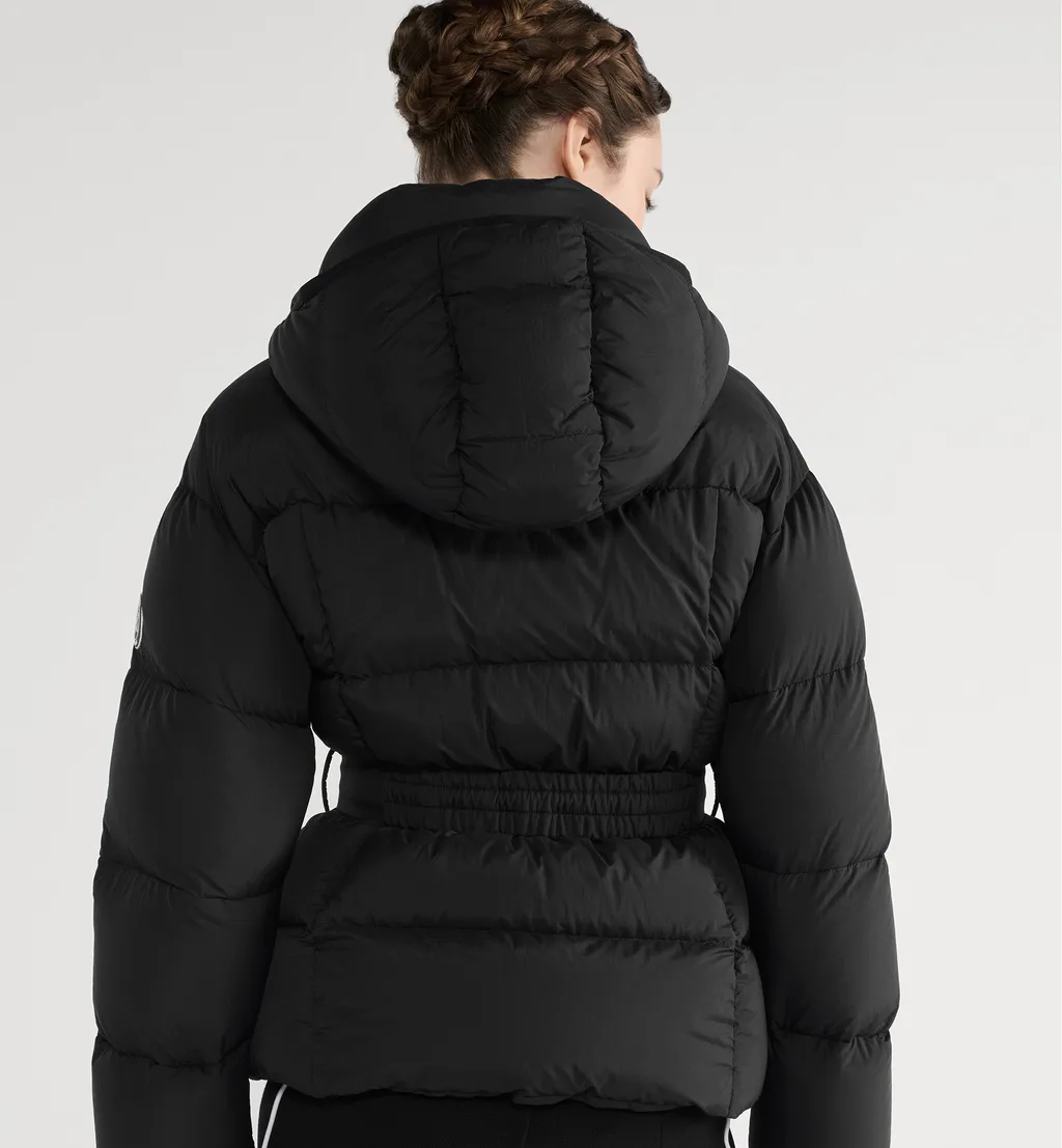 Dioralps Belted Puffer Jacket With Hood