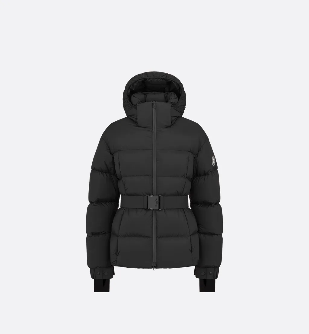 Dioralps Belted Puffer Jacket With Hood