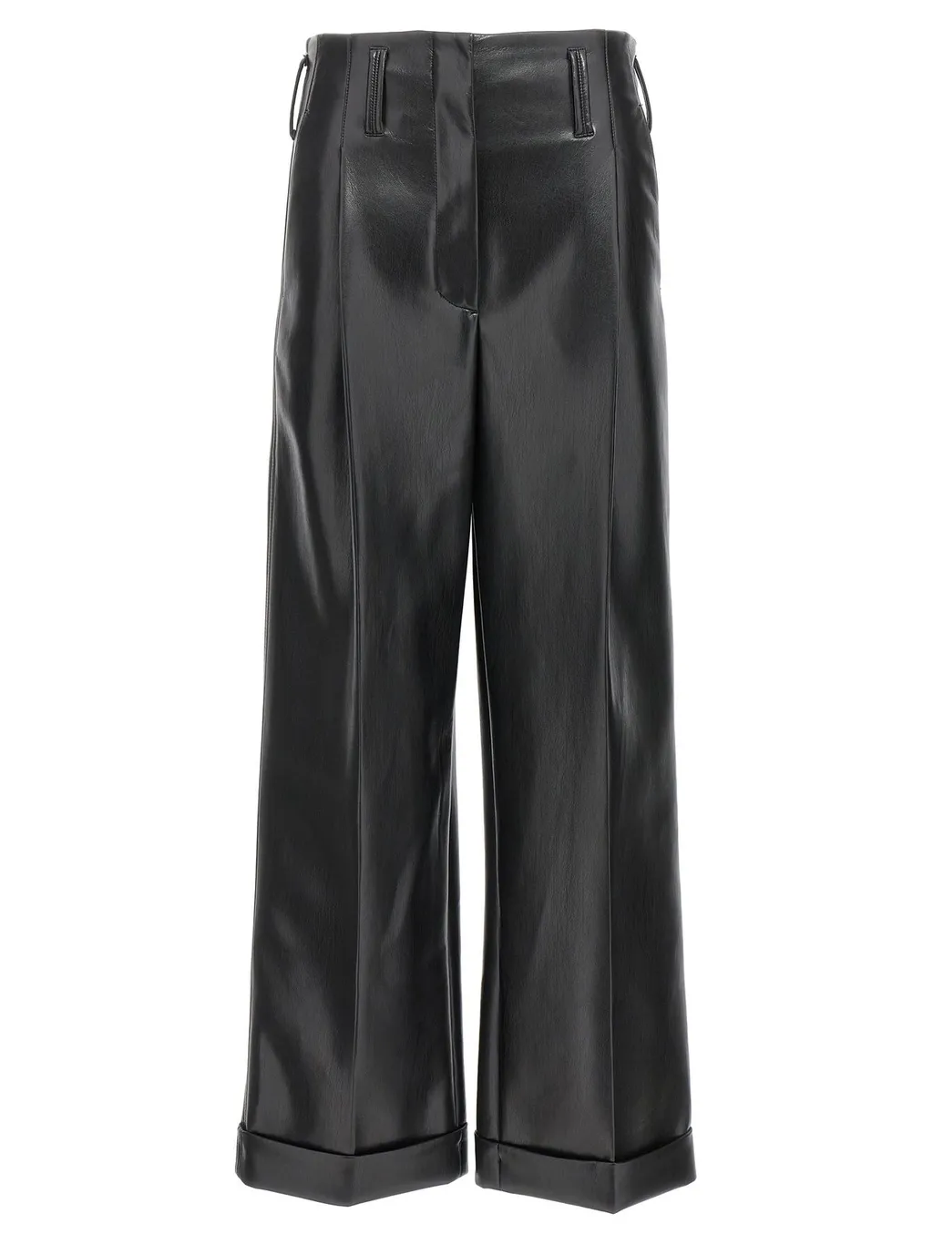 Philosophy Di Lorenzo Serafini High-Waist Leather Pants
