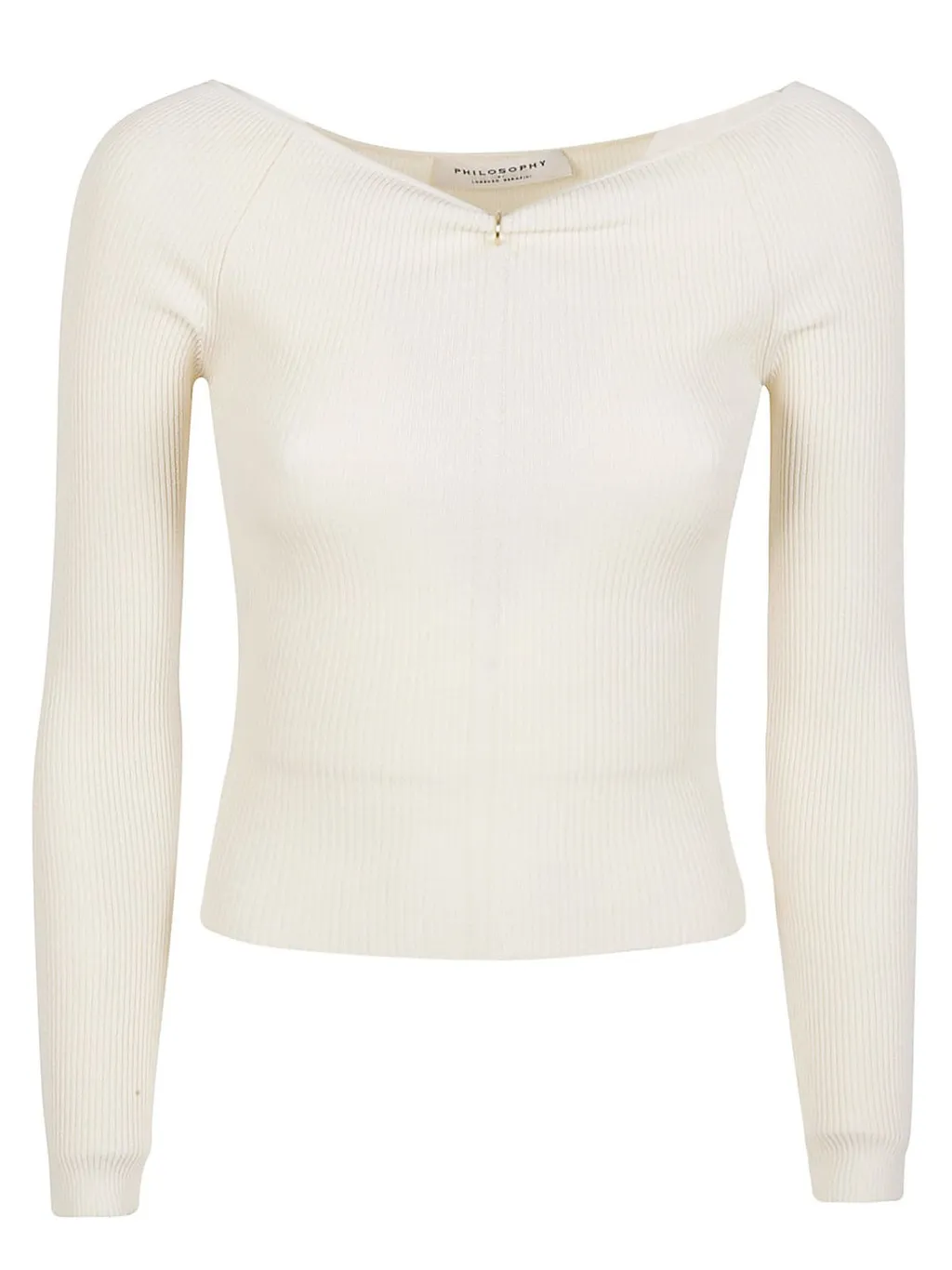 Philosophy Di Lorenzo Serafini Boat Neck Knitted Jumper