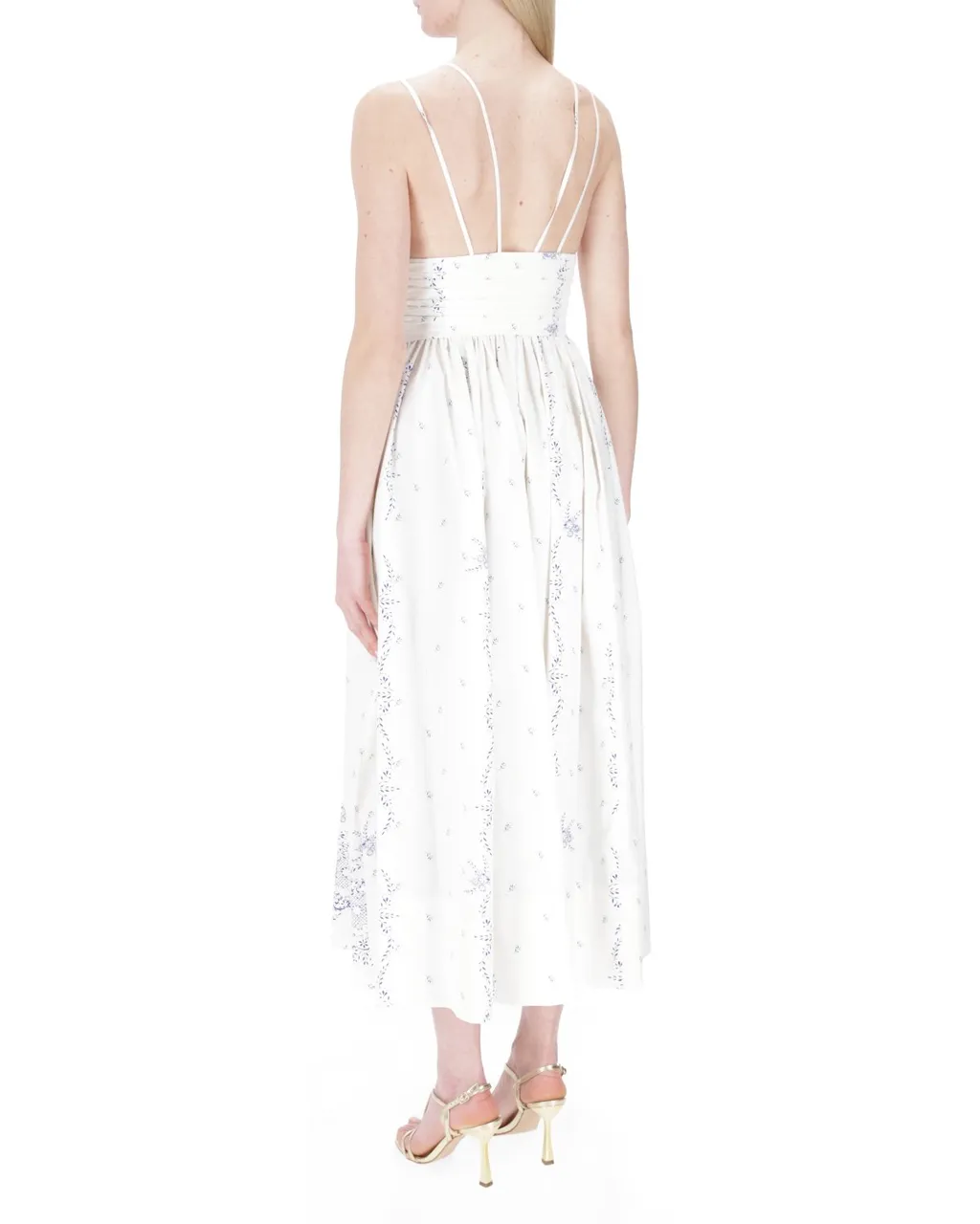 Philosophy Di Lorenzo Serafini Printed Poplin Dress