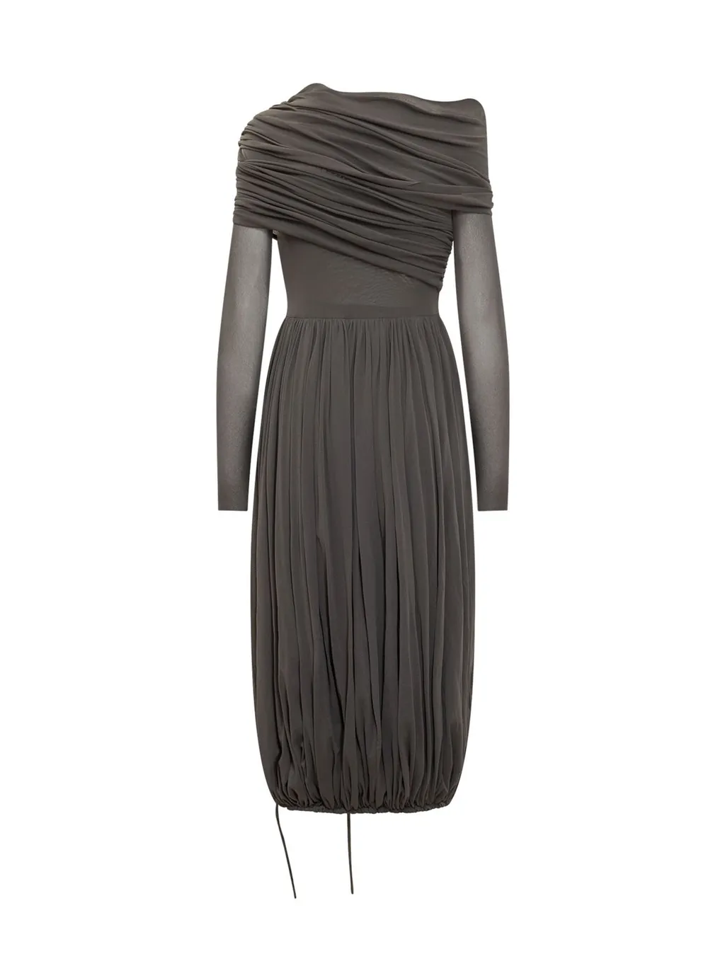 Philosophy Di Lorenzo Serafini Long-Sleeved Pleated Dress