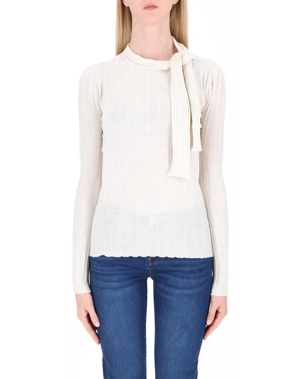 Philosophy Di Lorenzo Serafini Roll Neck Crochet Jumper