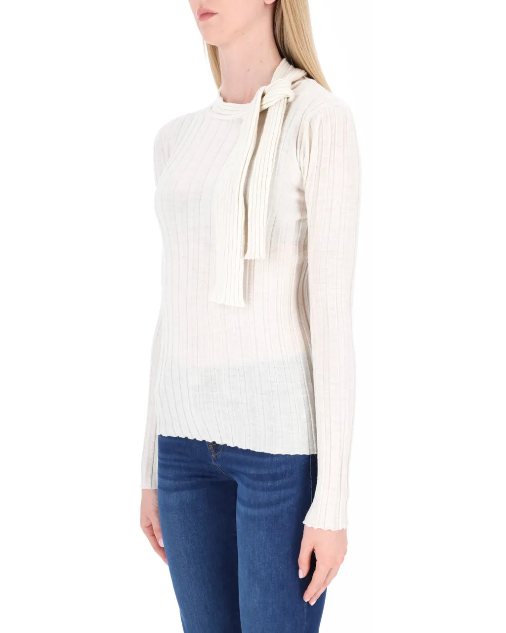 Philosophy Di Lorenzo Serafini Roll Neck Crochet Jumper