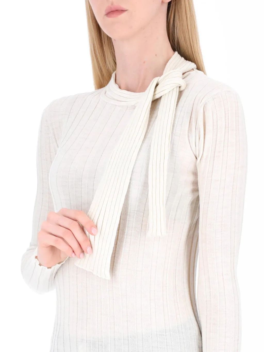Philosophy Di Lorenzo Serafini Roll Neck Crochet Jumper