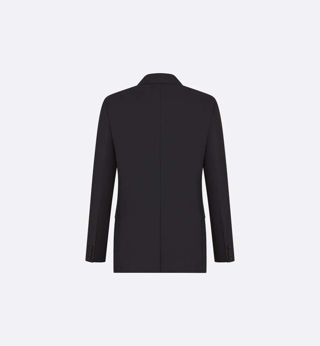Jacket With Buttoned Strap