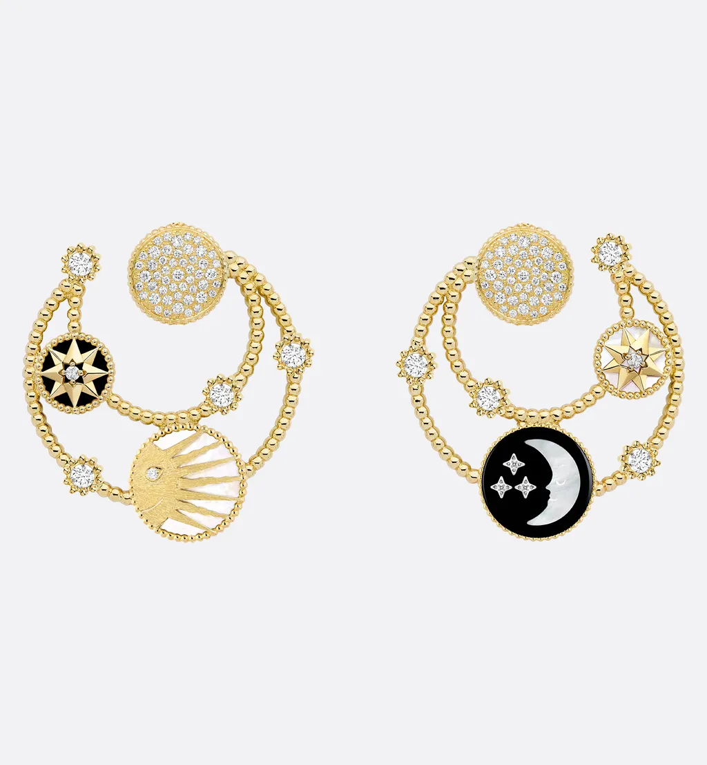Rose Des Vents And Rose CÉLeste Earrings