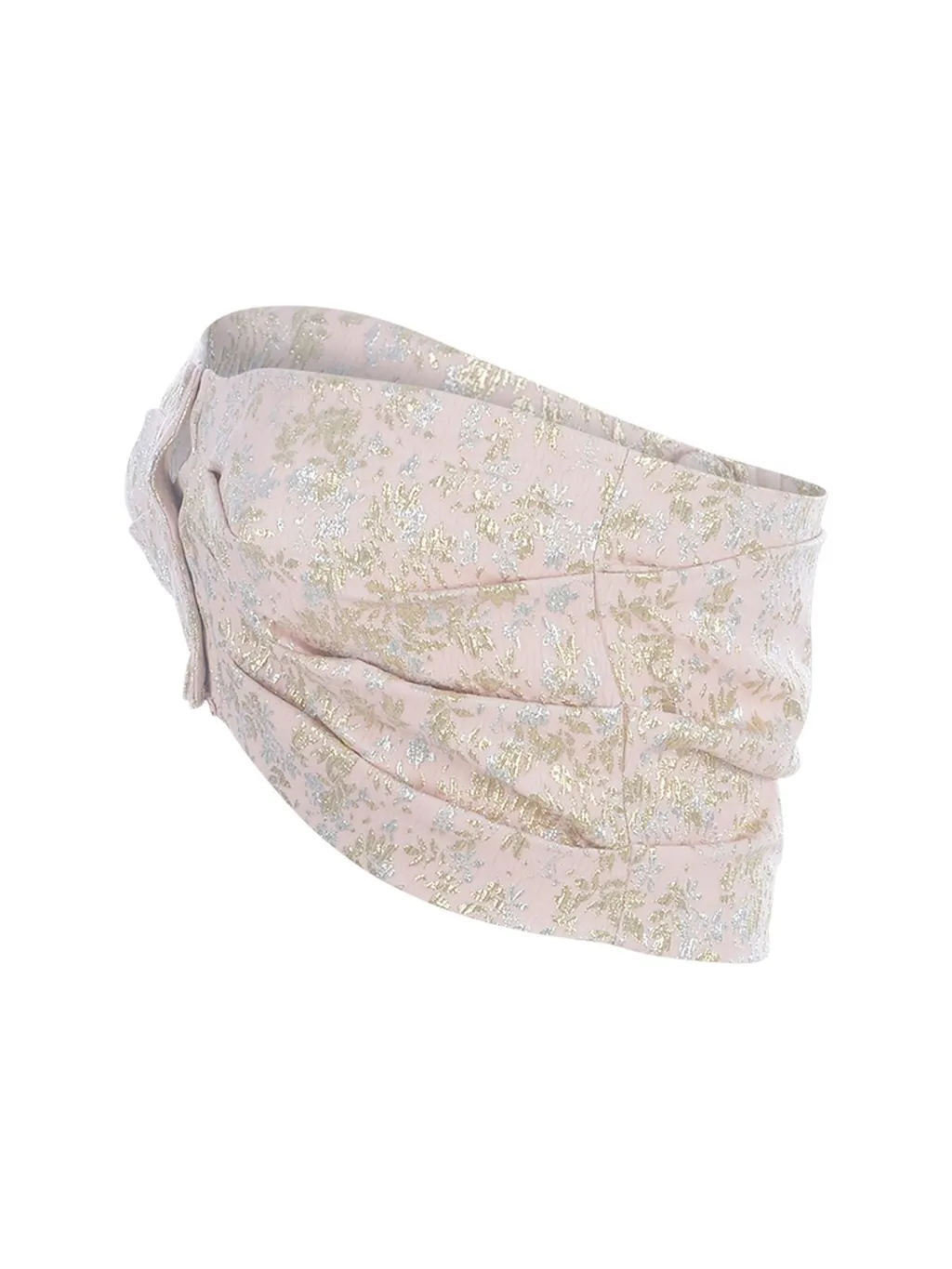 Philosophy Di Lorenzo Serafini Jacquard Buttoned Bandeau Top