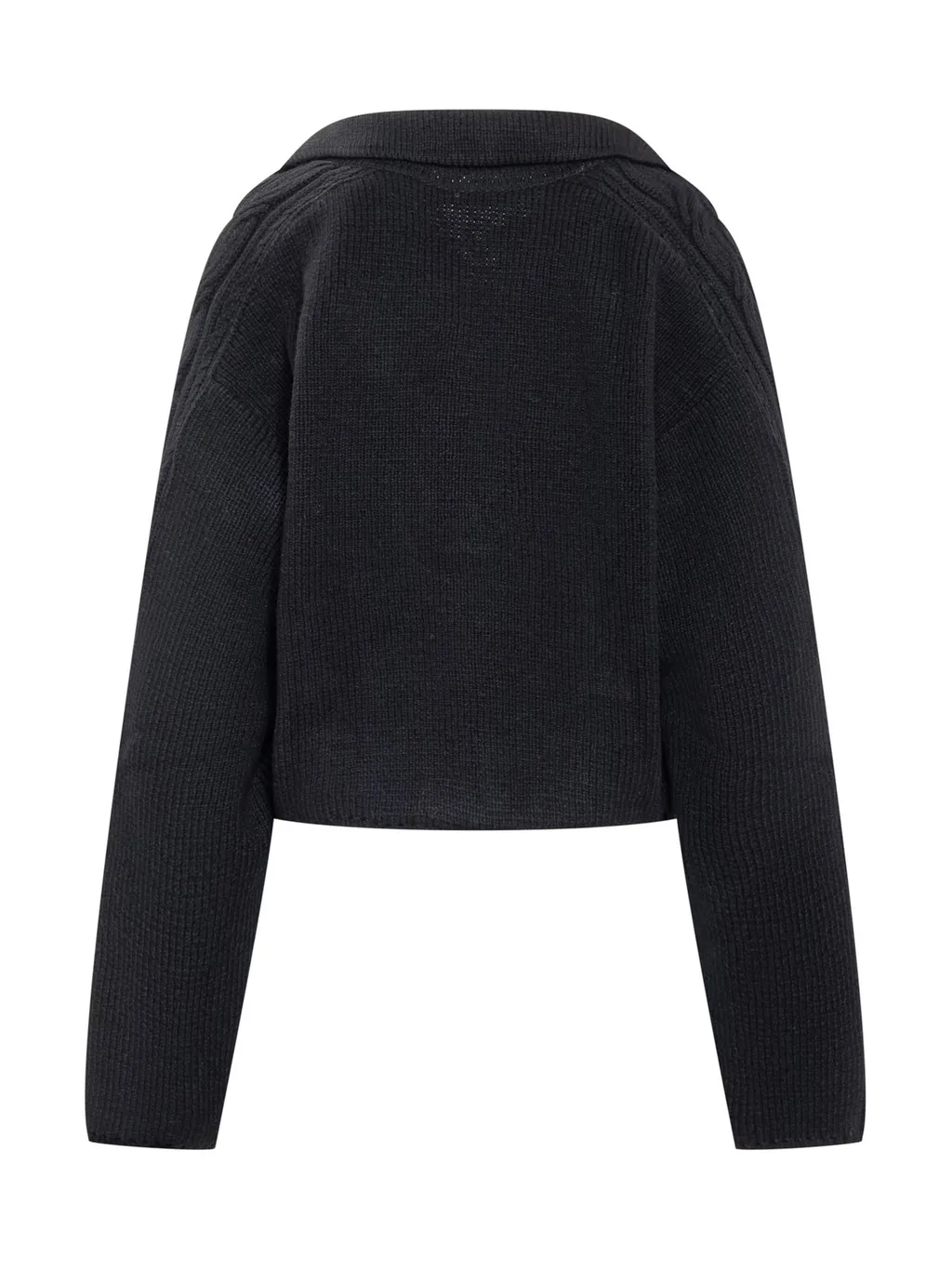 Philosophy Di Lorenzo Serafini Long-Sleeved Cropped Jumper