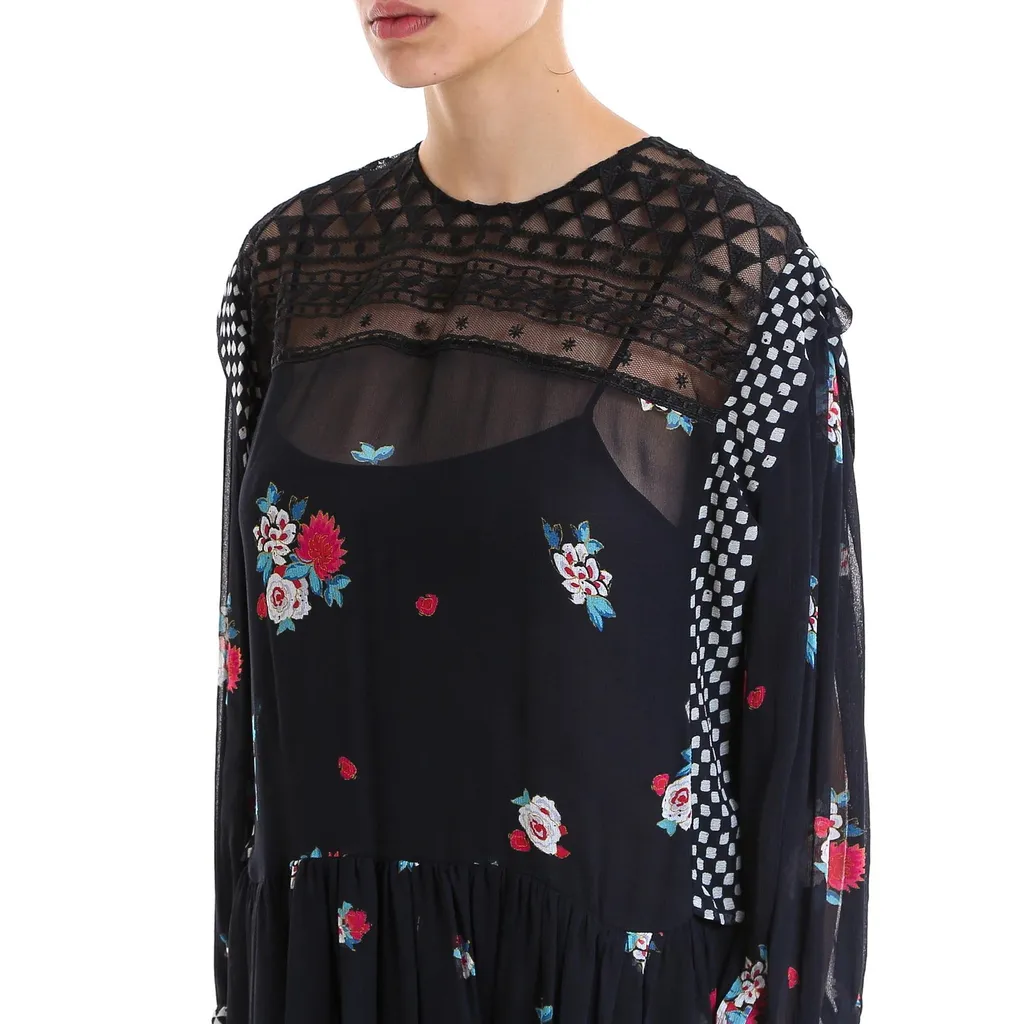 Philosophy Di Lorenzo Serafini Floral Printed Dress