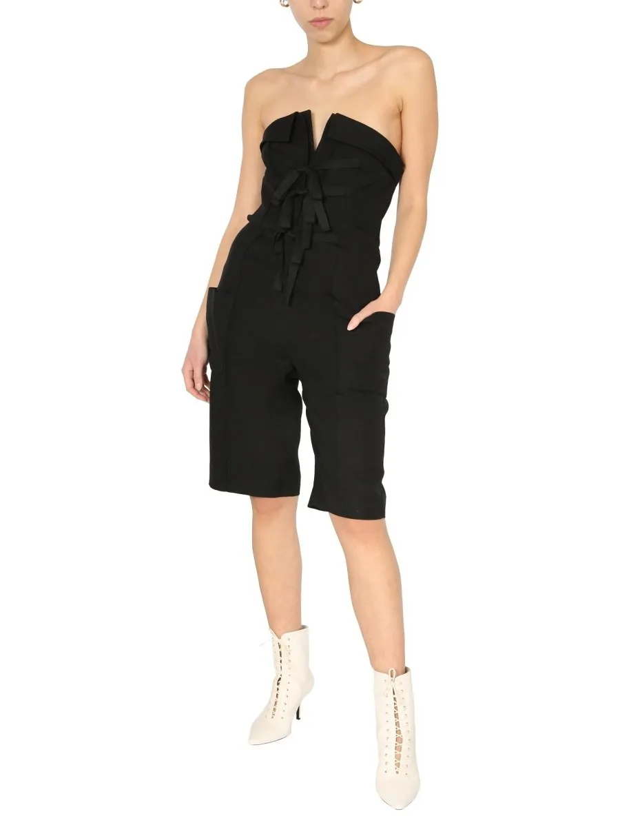 Philosophy Di Lorenzo Serafini Bustier Jumpsuit