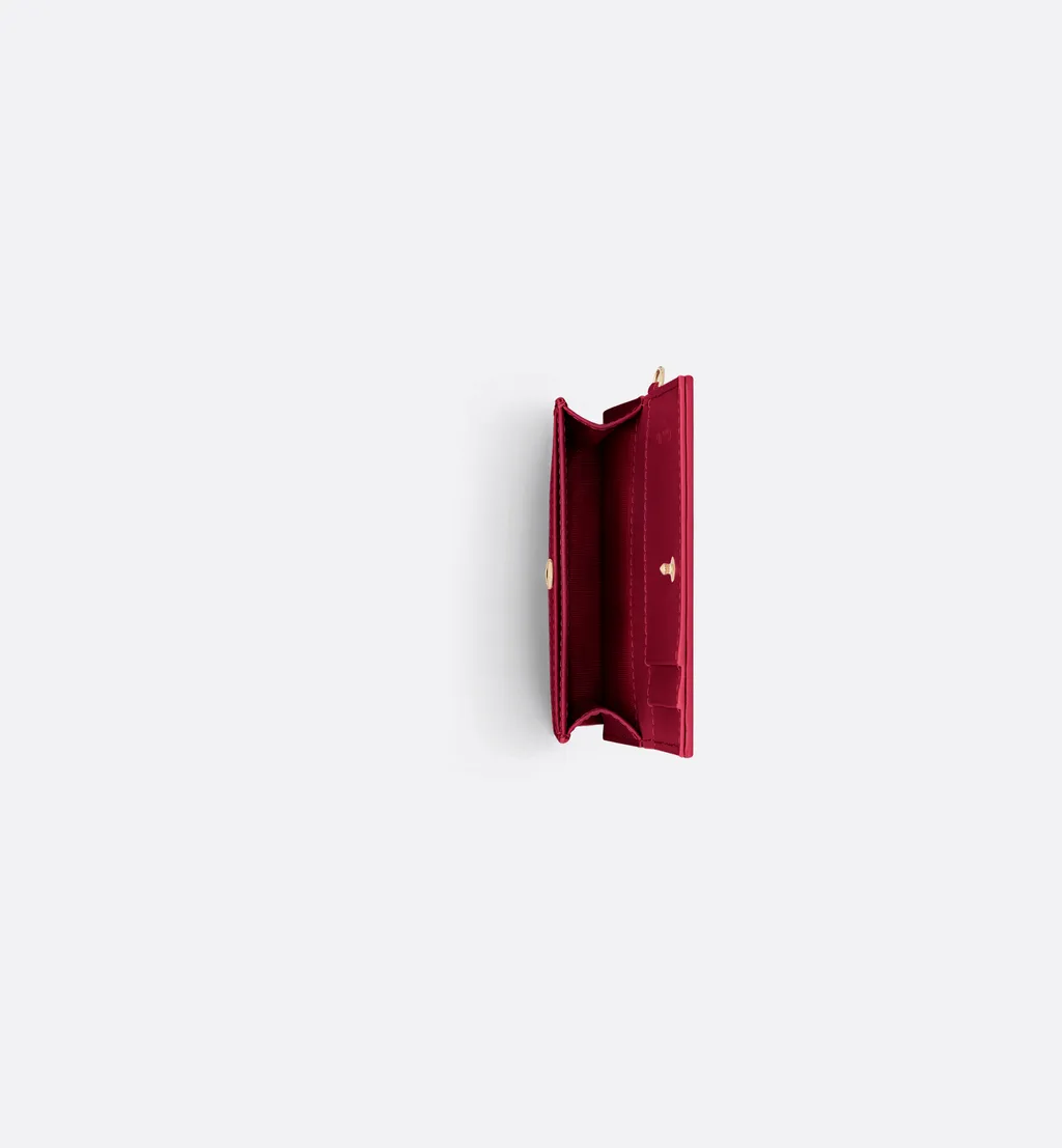 Lady Dior Bloom Card Holder