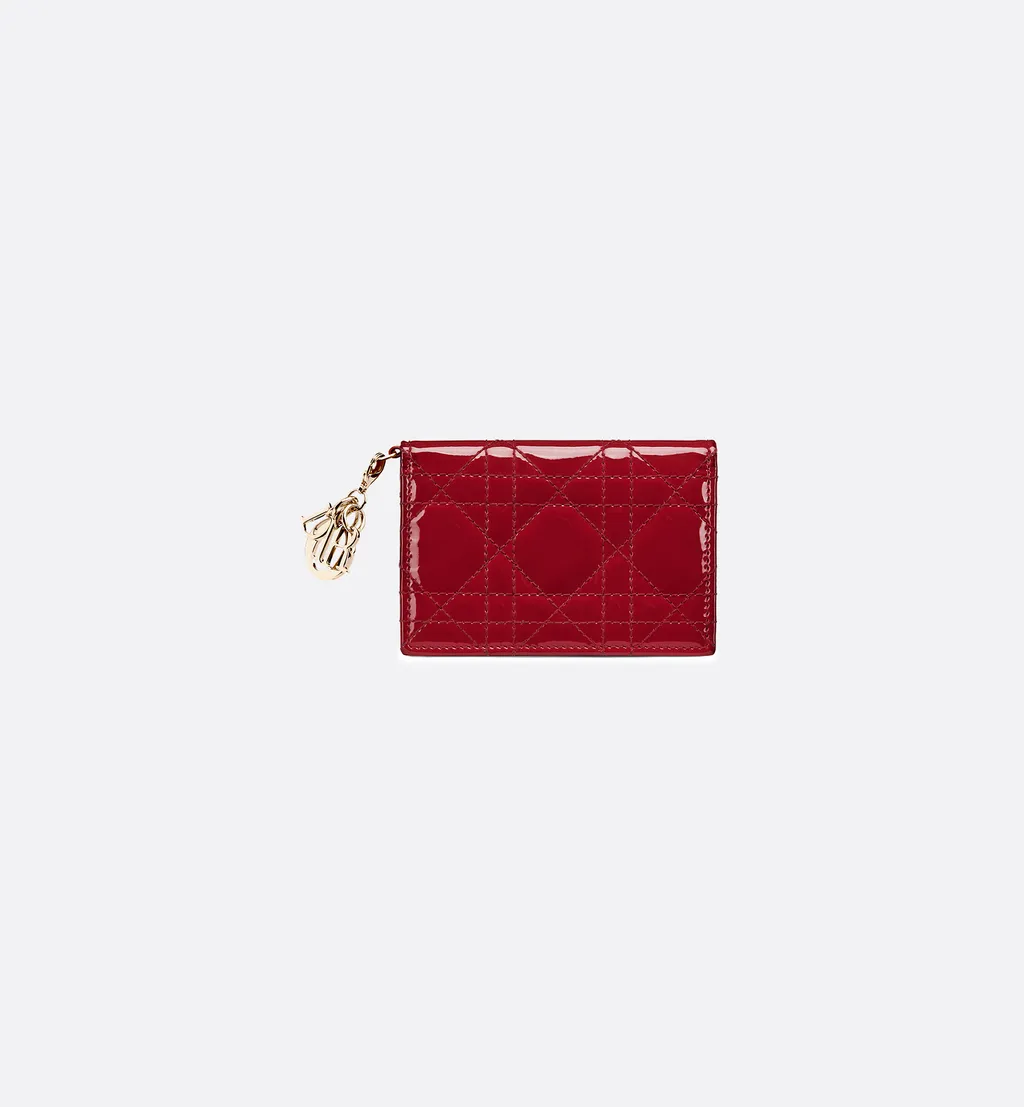 Lady Dior Bloom Card Holder