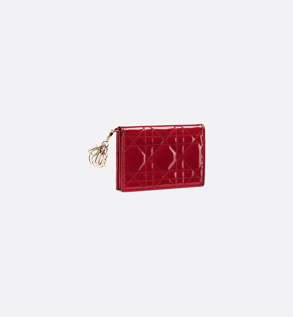 Lady Dior Bloom Card Holder