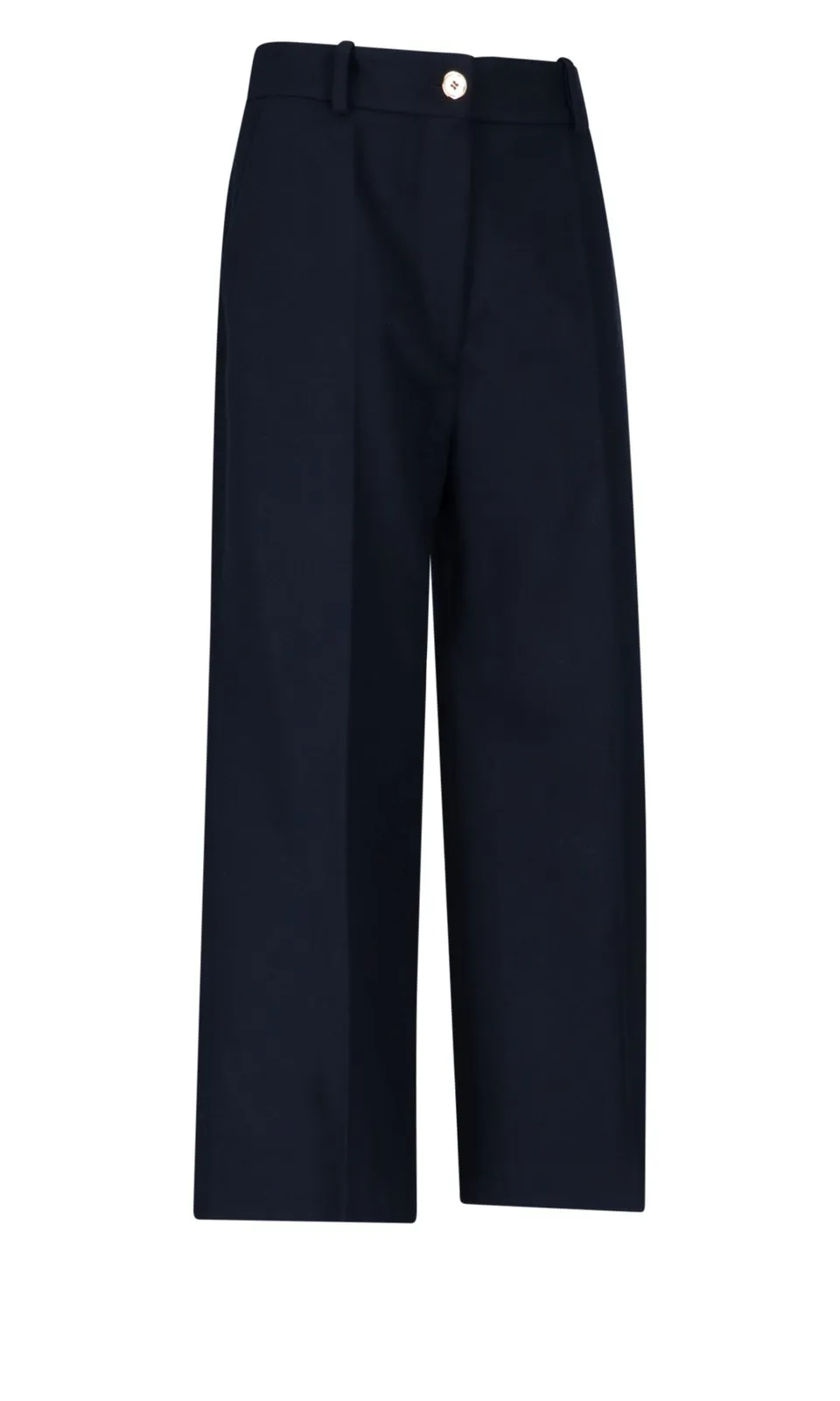 Patou High Waist Wide-Leg Trousers