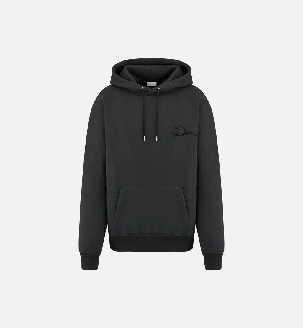 Dior Ribbon Hooded Sweatshirt