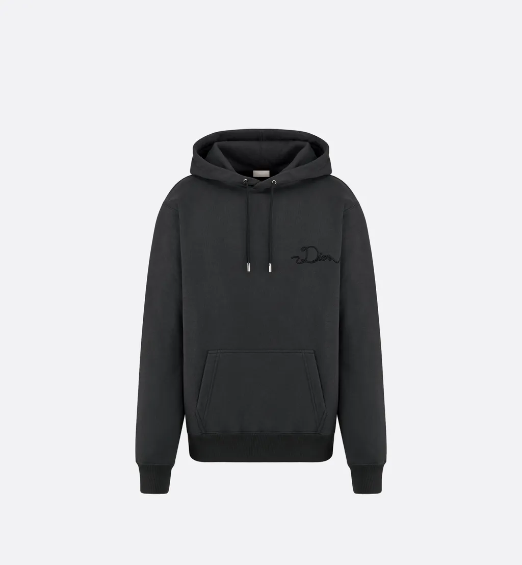 Dior Ribbon Hooded Sweatshirt