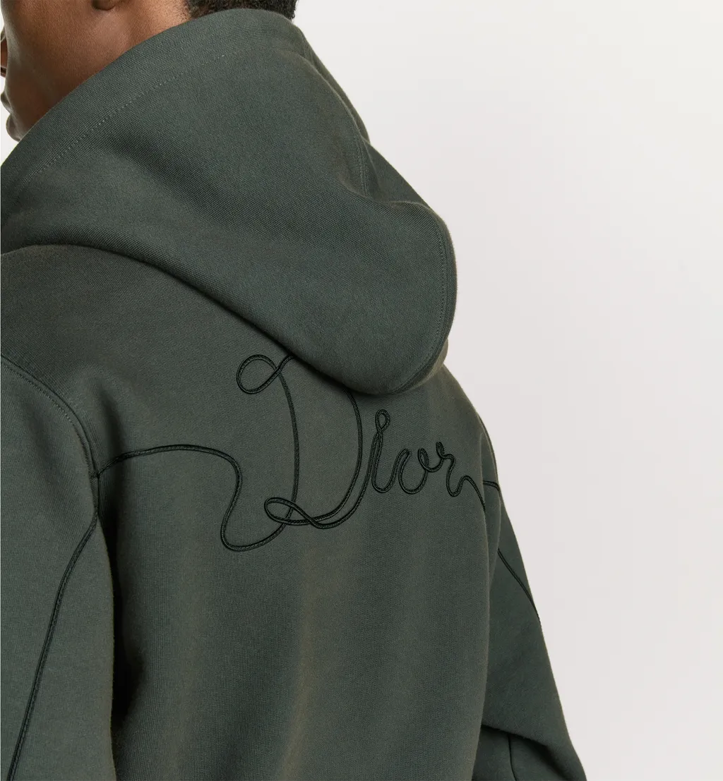 Dior Ribbon Hooded Sweatshirt