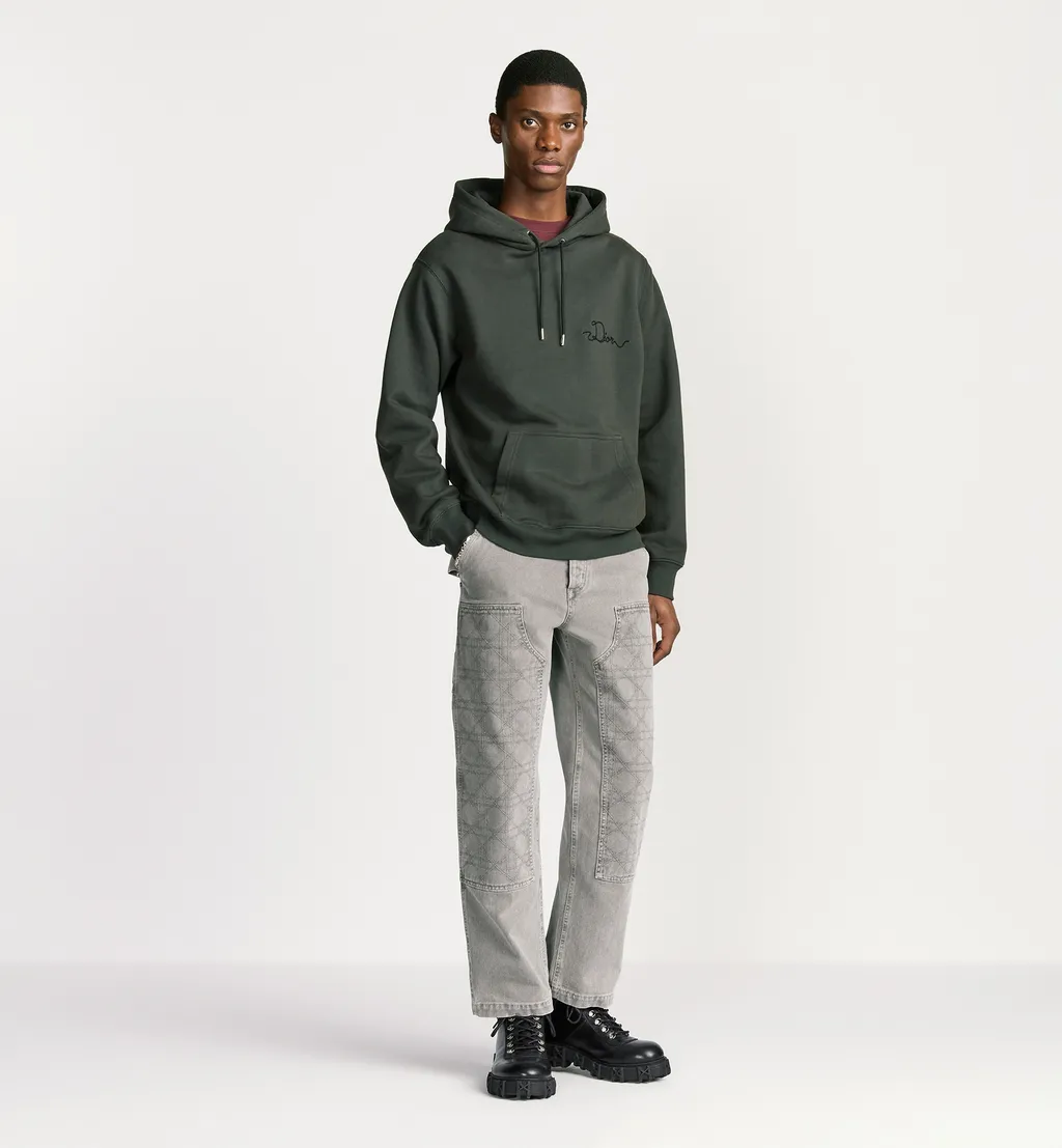 Dior Ribbon Hooded Sweatshirt