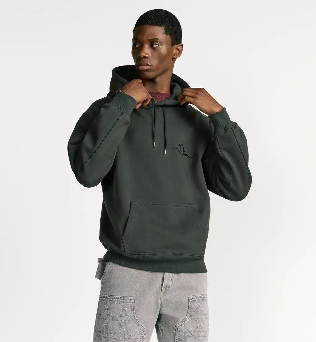 Dior Ribbon Hooded Sweatshirt